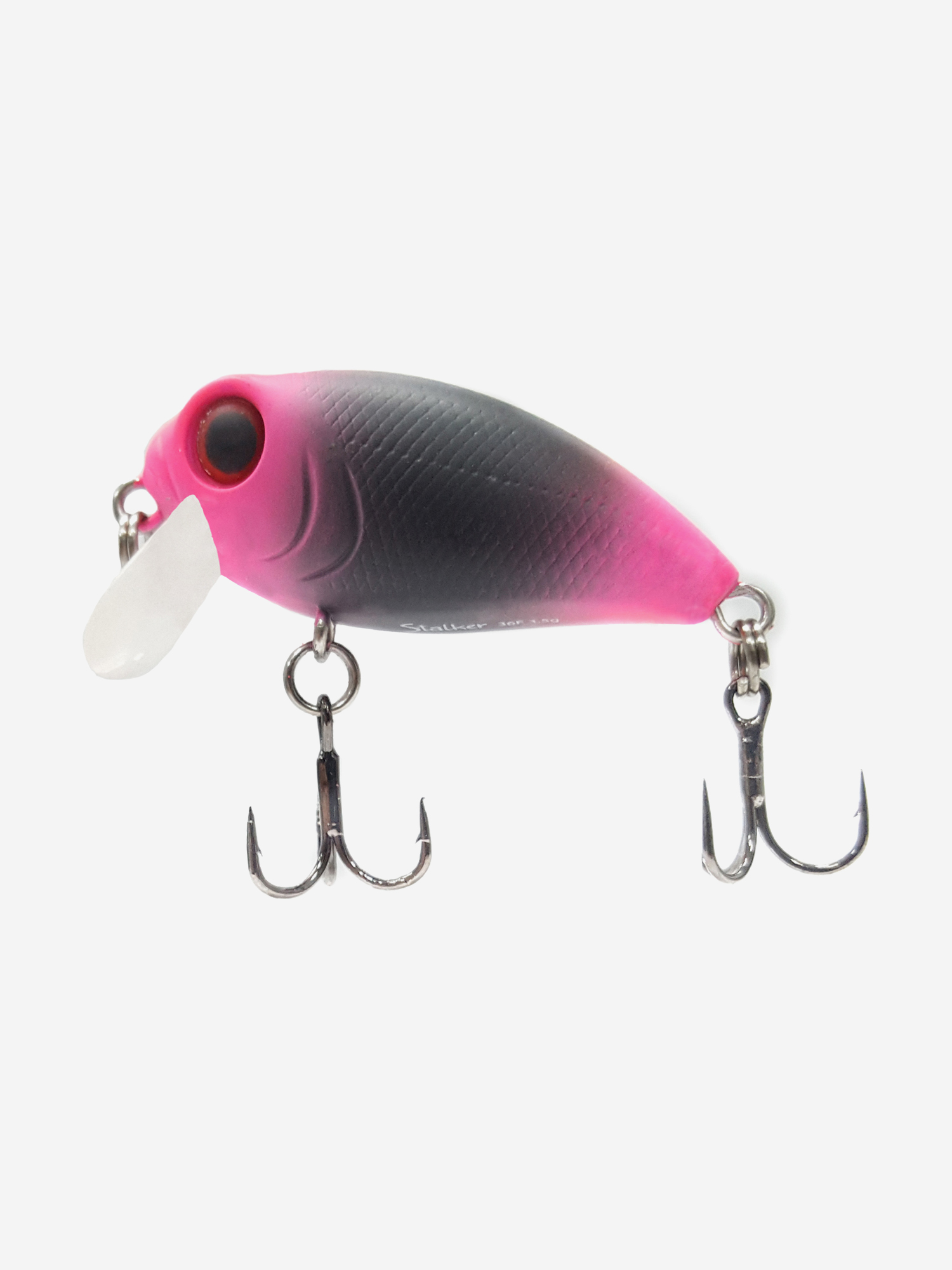 

Воблер Mottomo Stalker 36F 3,5g Black Pink, Черный