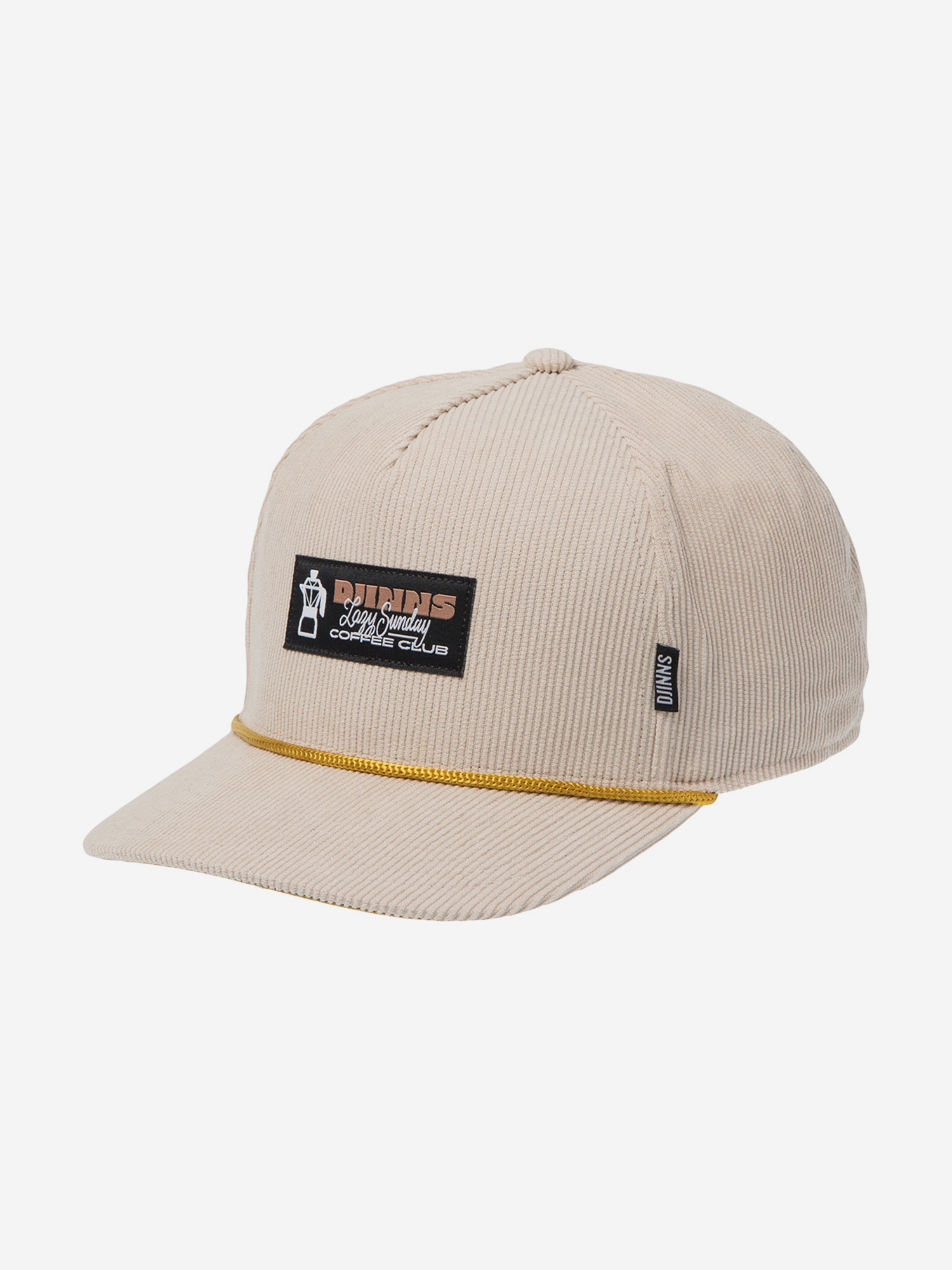 Изображение товара Бейсболка DJINNS HFT Sunday Coffee Cord Кремовая спортивная унисекс