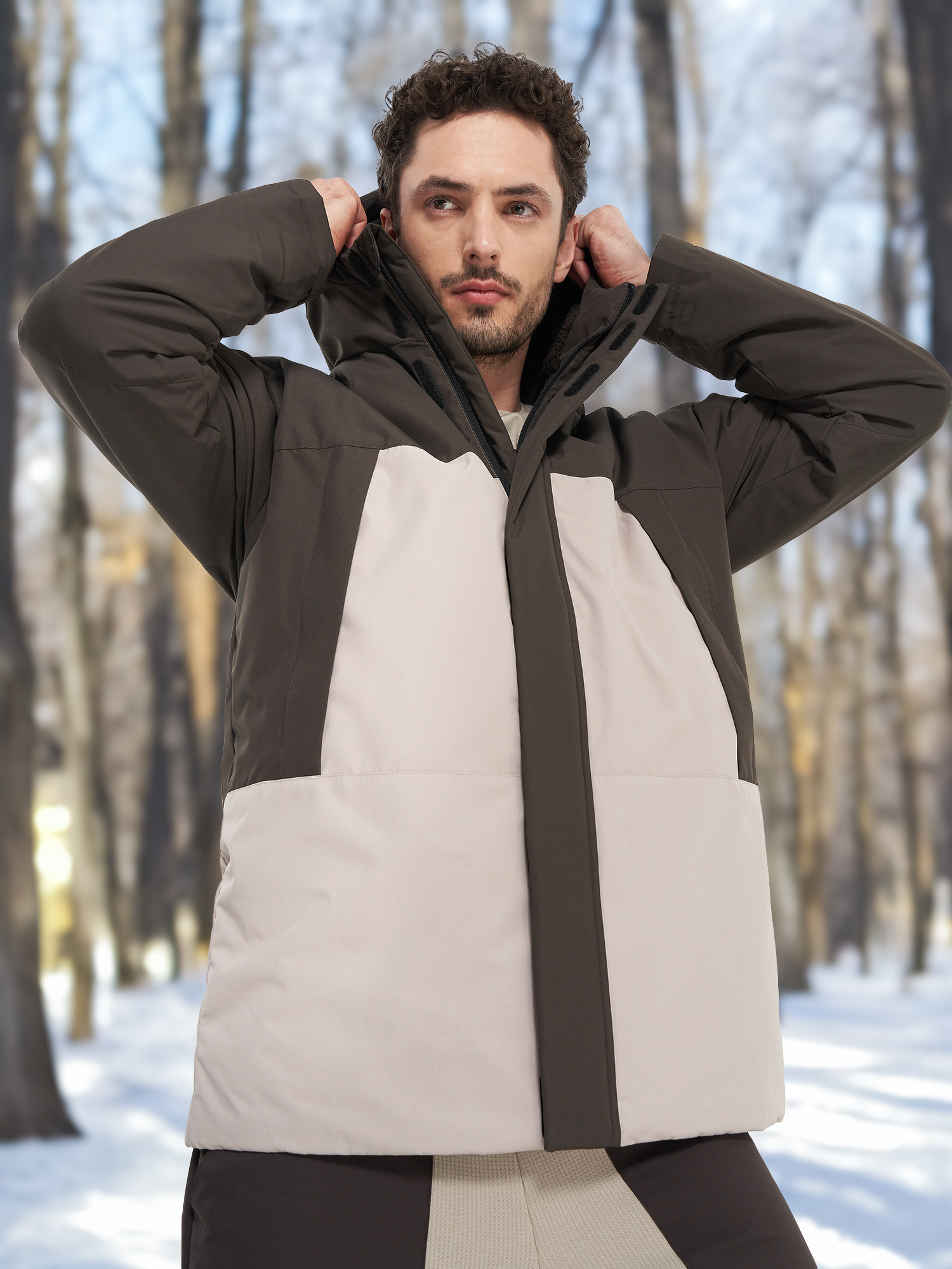 

Куртка утепленная мужская Northland, Коричневый