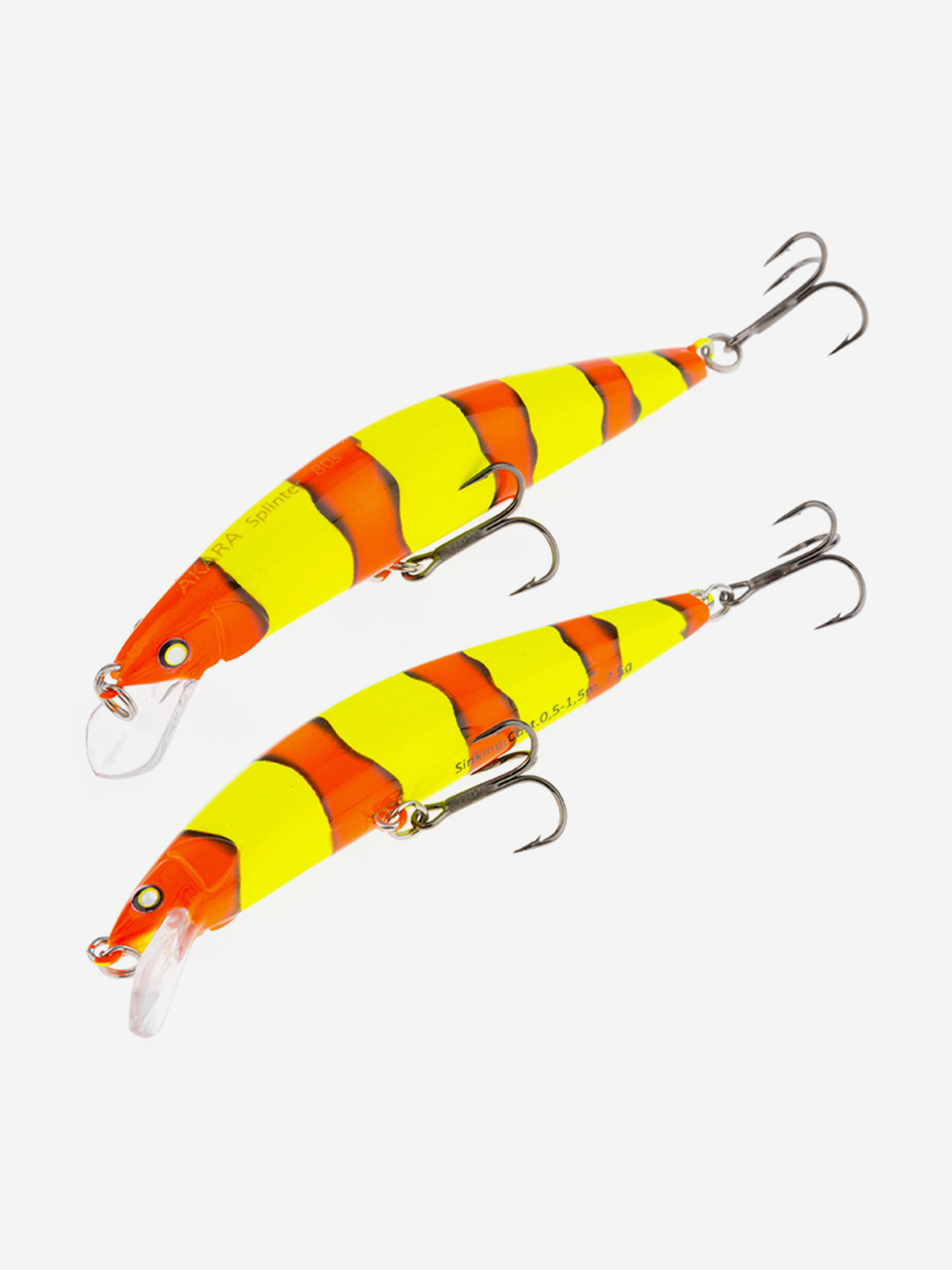 

Воблер Akara Splinter 80S 7,5 гр. (1/4 oz 3,1 in) A70, Мультицвет