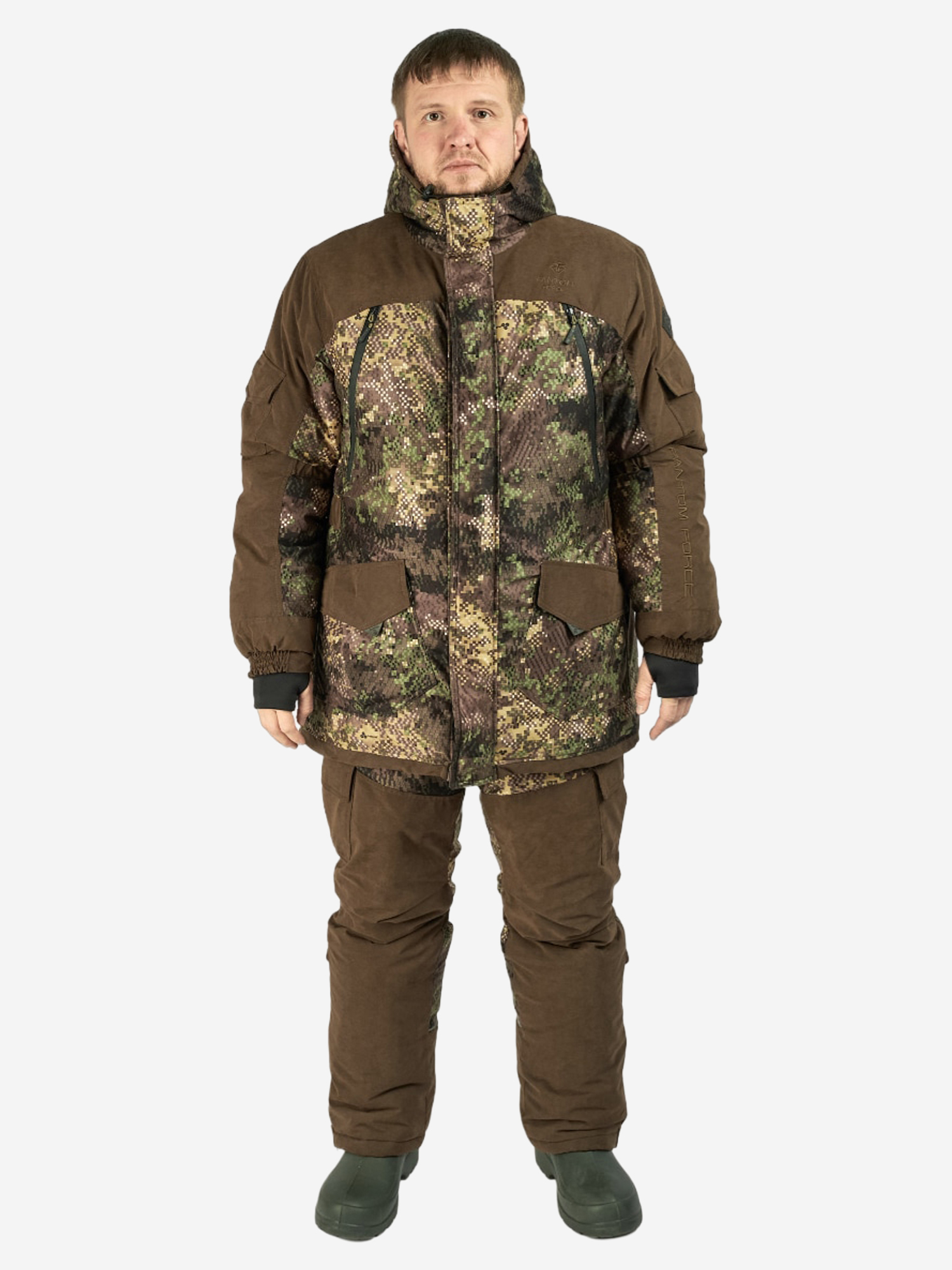 Изображение товара Мужской зимний костюм для охоты и рыбалки FANTOM FORCE NORDPOINT камуфляж
