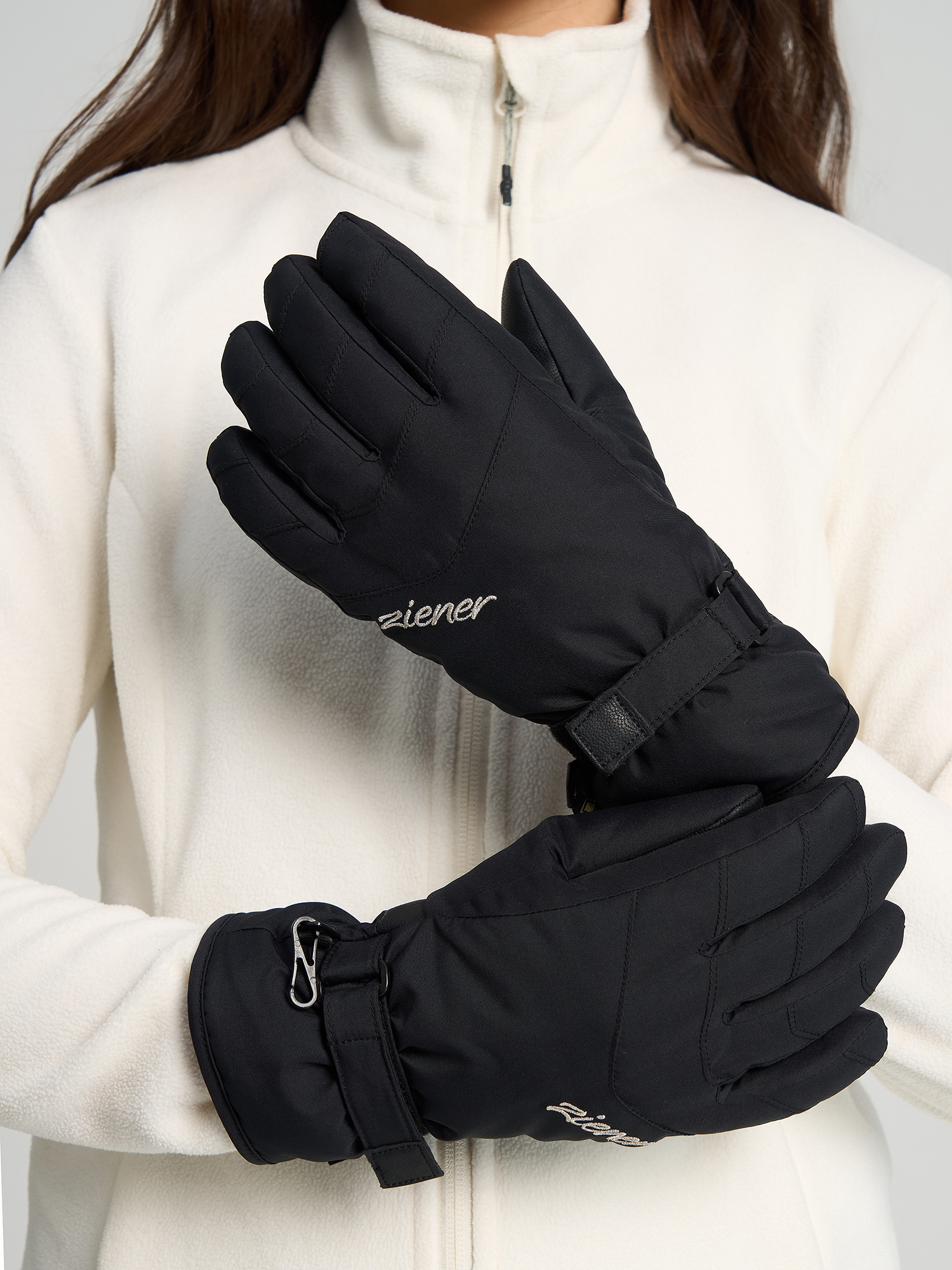 Перчатки женские Ziener Klemi-Z Gtx, Черный
