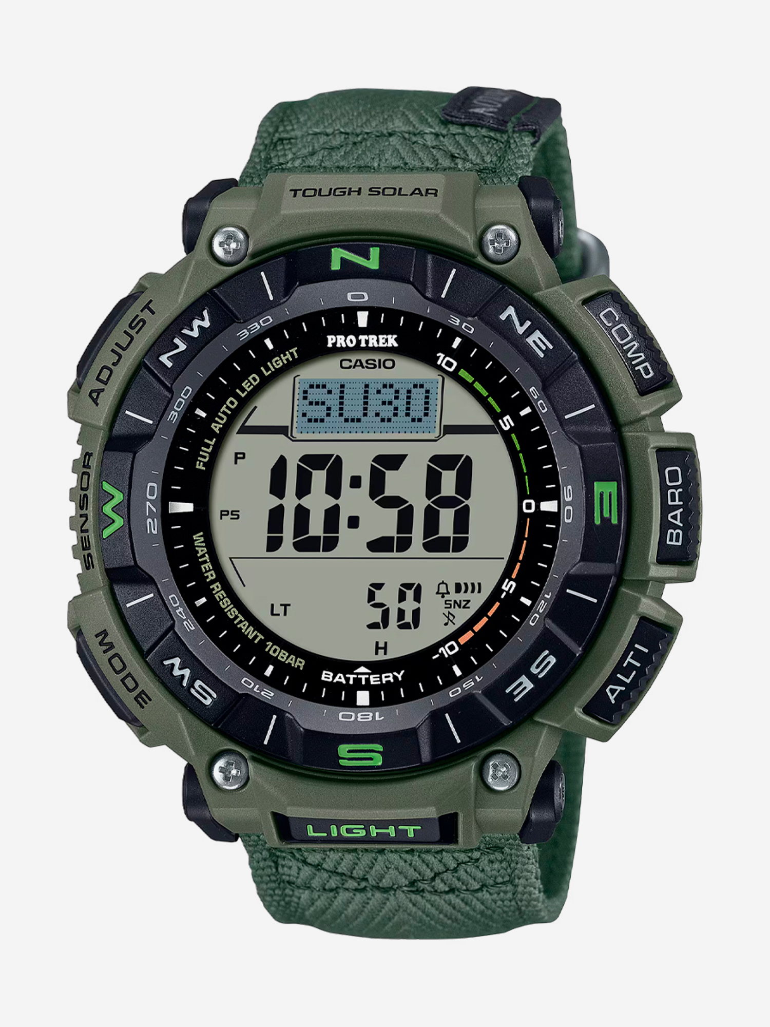 Изображение товара Спортивные часы CASIO PRG-340B-3E водонепроницаемые для активных людей