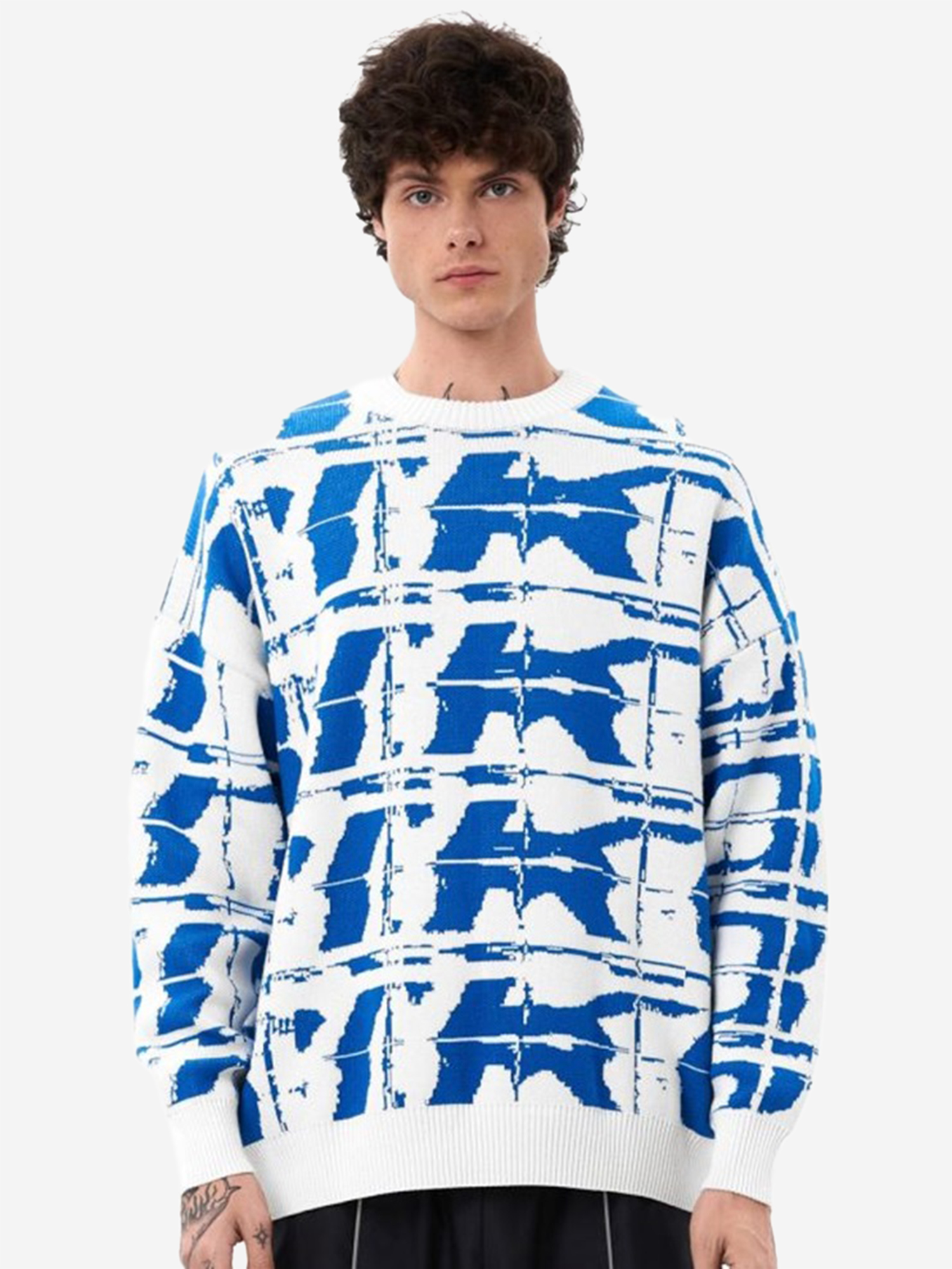 

Свитер мужской Nikasport OVERSIZE, Синий