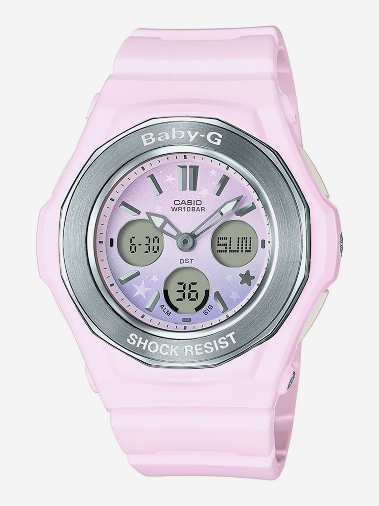 

Спортивные часы CASIO BGA-100ST-4A, Розовый