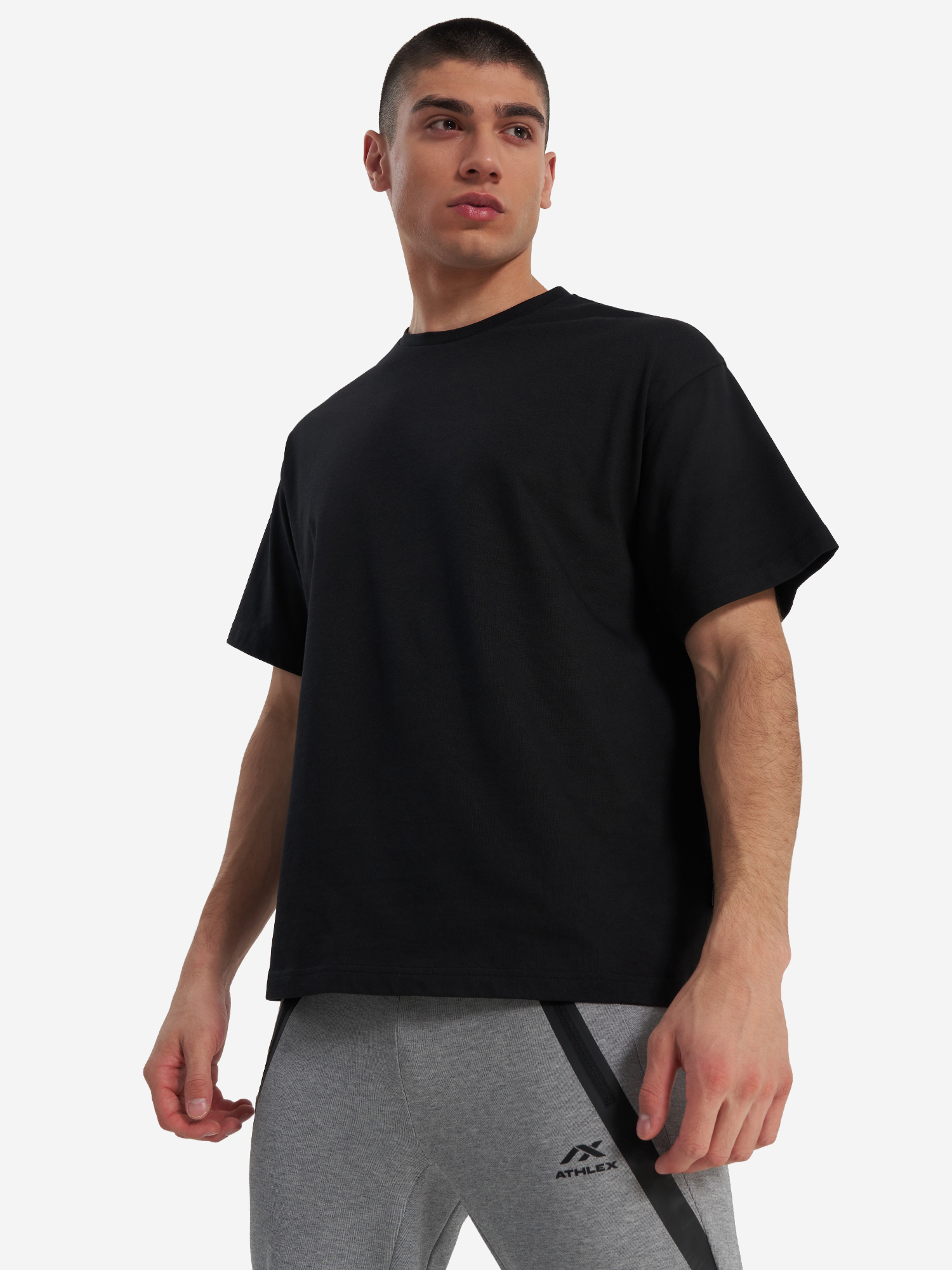 

Футболка мужская оверсайз Athlex, Черный