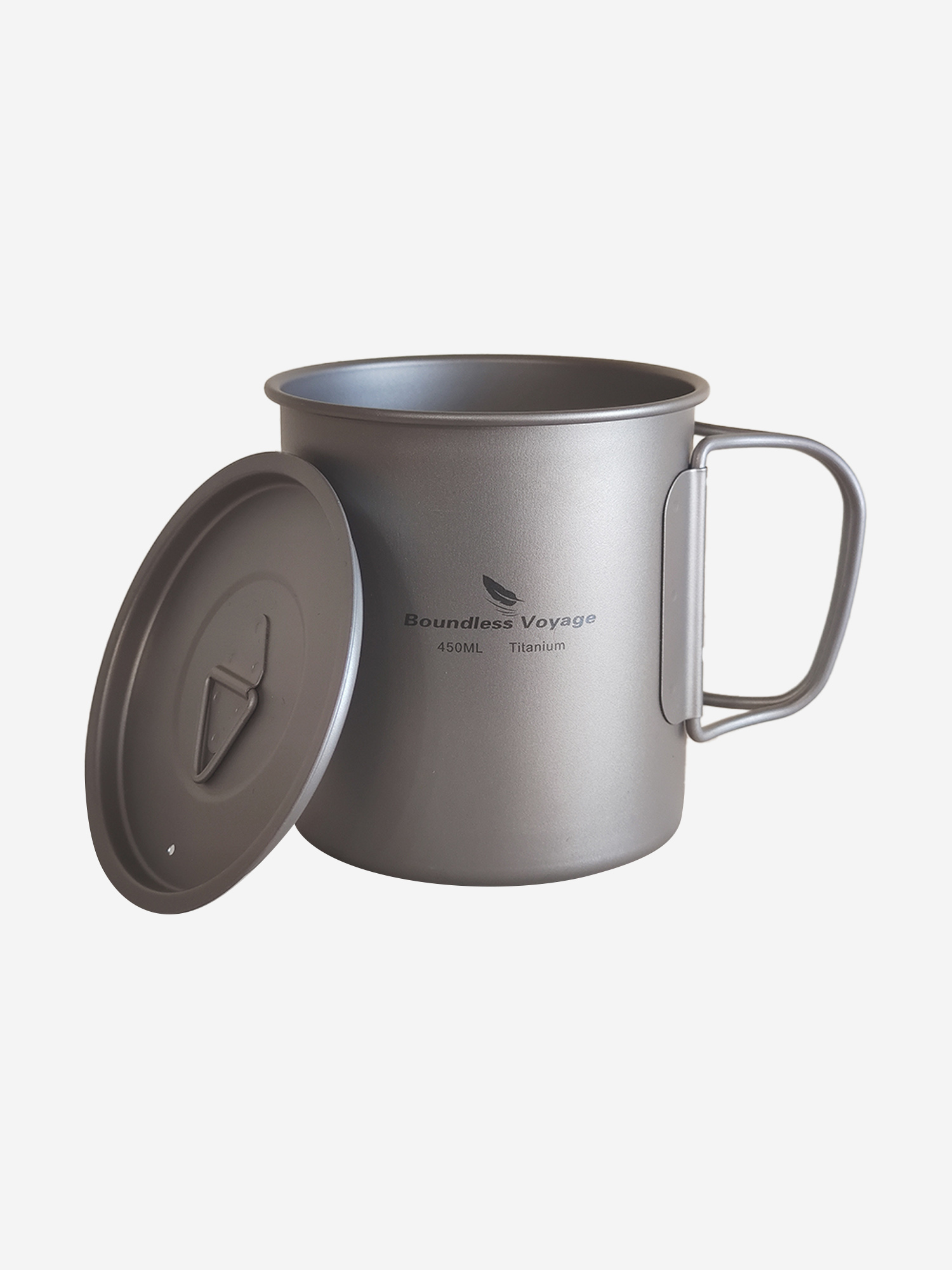 Изображение товара Кружка Boundless Voyage титановая, 450 мл, Серебряный