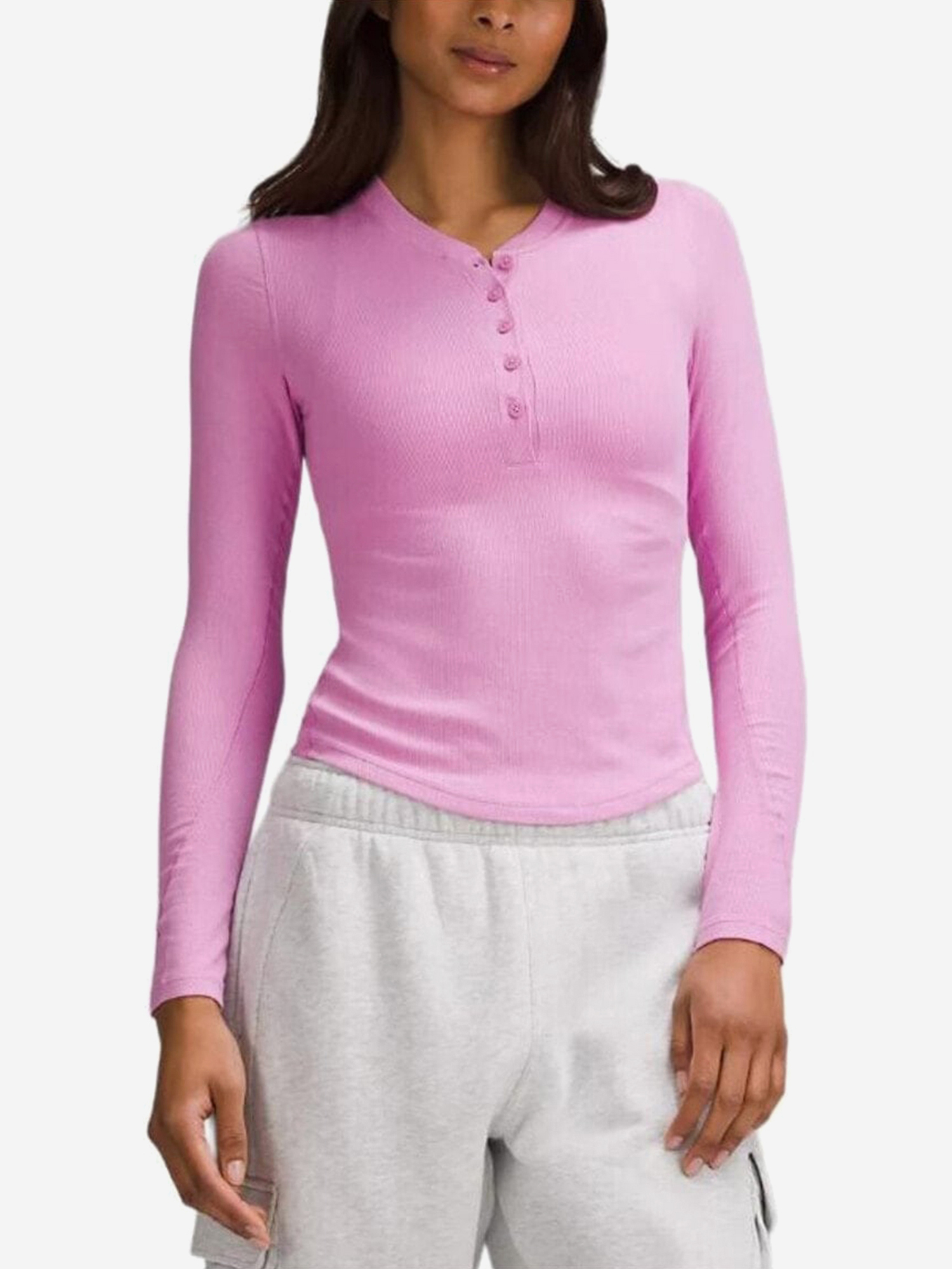 Изображение товара Футболка для спорта Lululemon фуксия женская