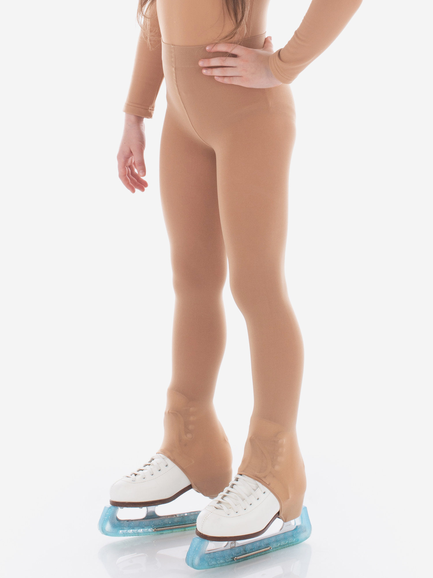 Изображение товара Колготки для фигурного катания на каблук женские всесезонные эластичные Россия