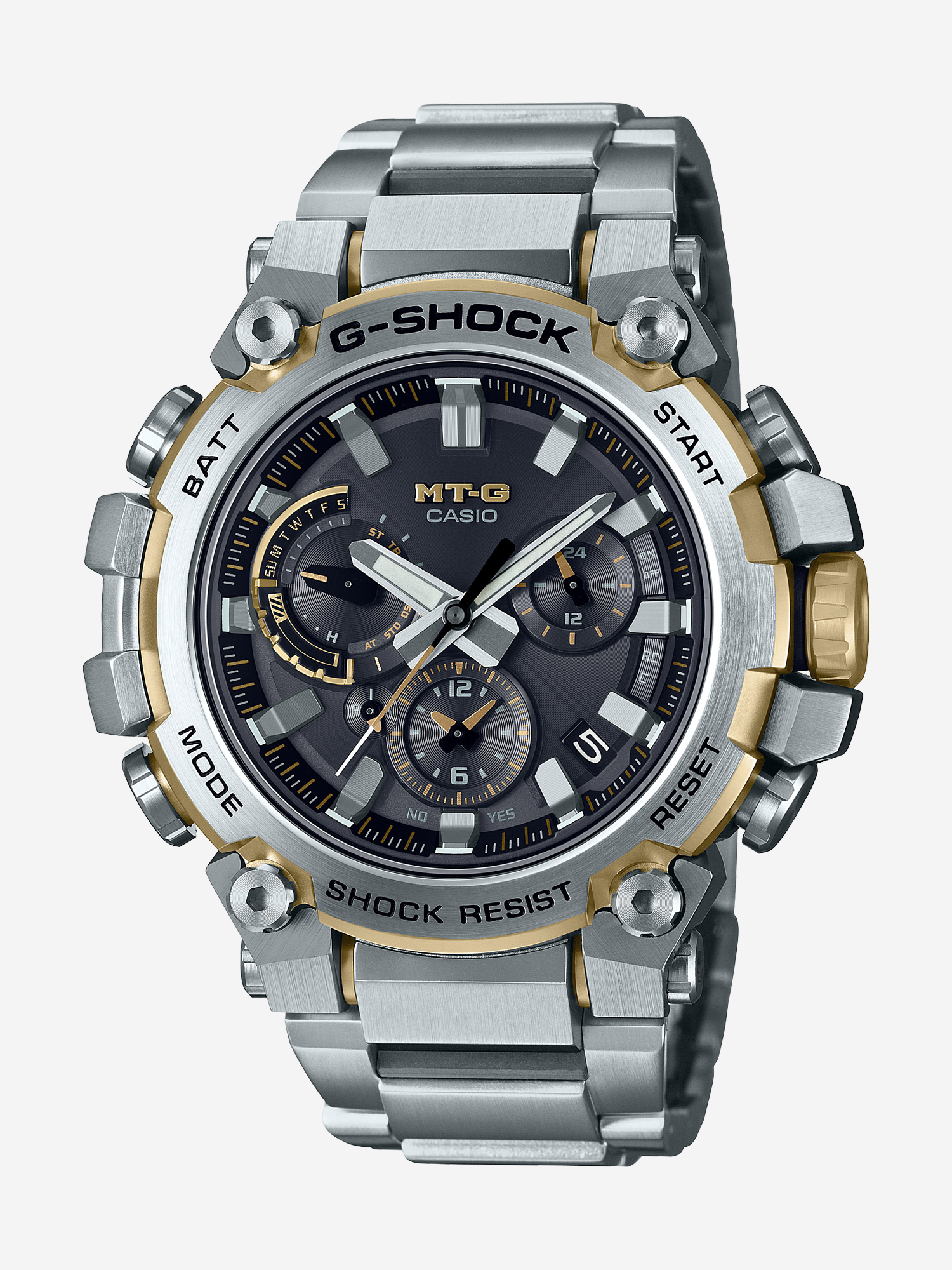 

Наручные часы Casio G-Shock MTG-B3000D-1A9, Серебряный