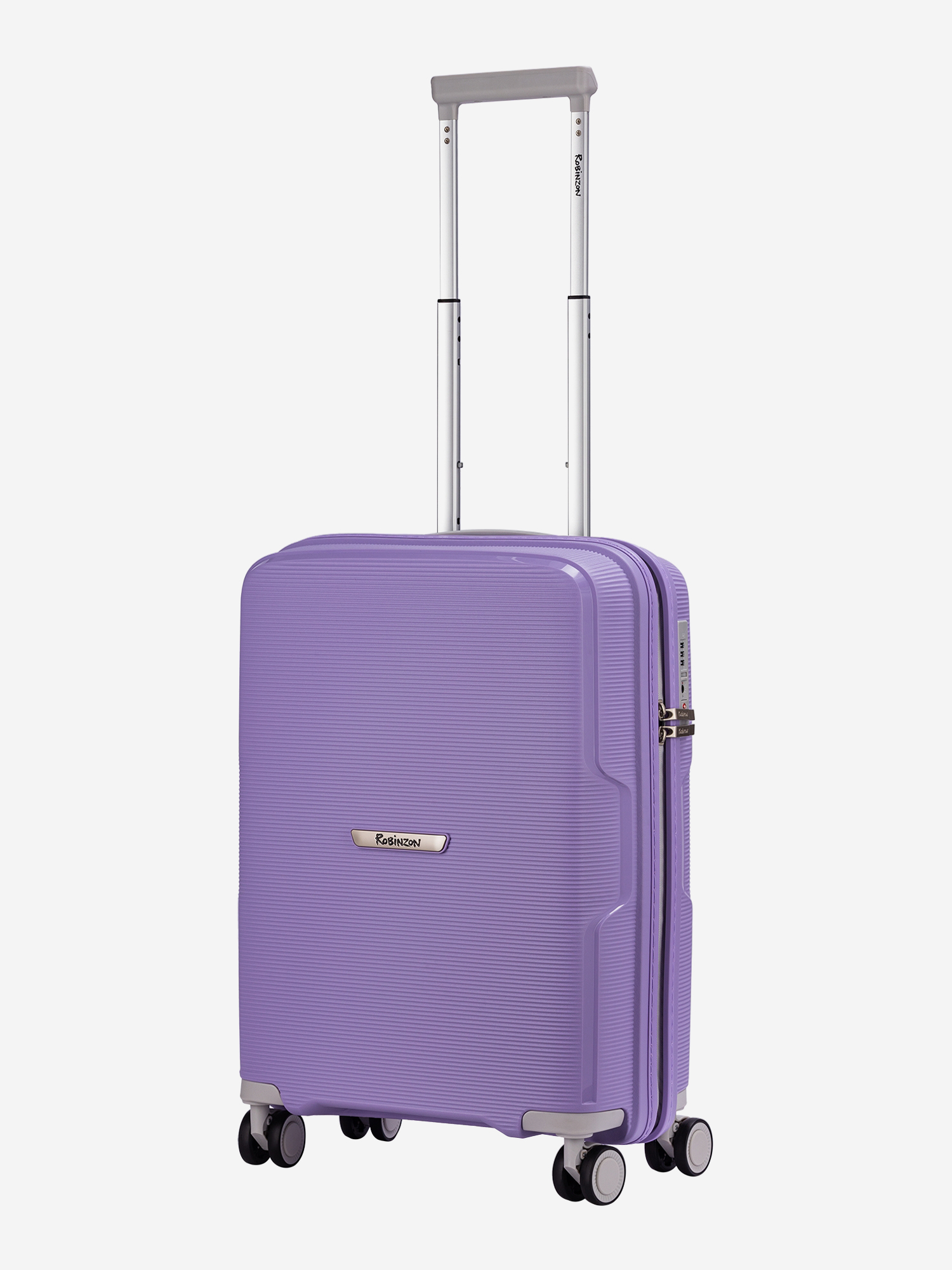 Изображение товара Чемодан Robinzon сиреневый 20х40х55 см, 37 л, полипропилен