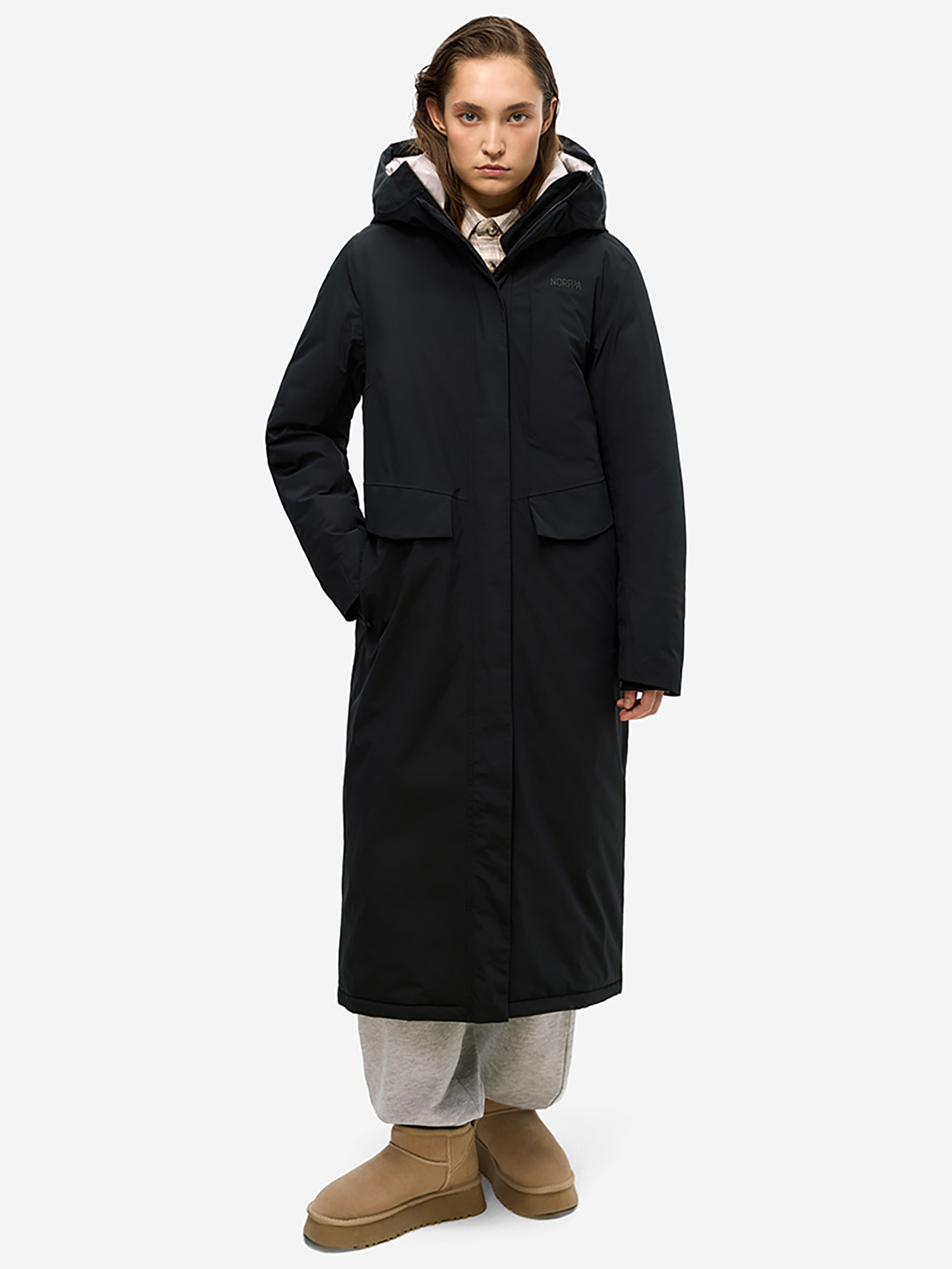 Изображение товара Женское зимнее пальто NORPPA Kolary водонепроницаемое утепленное