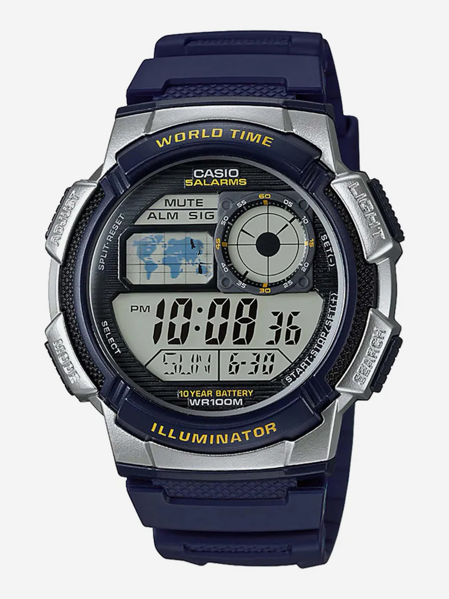 

Наручные часы Casio AE-1000W-2A, Синий