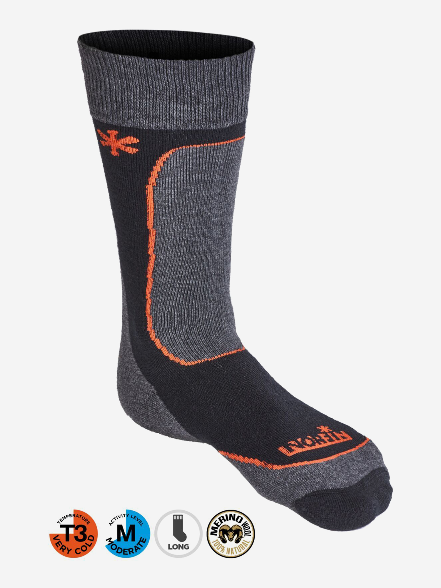 Изображение товара Термоноски Norfin T3M NORDIC MERINO MIDWEIGHT для рыбалки и охоты