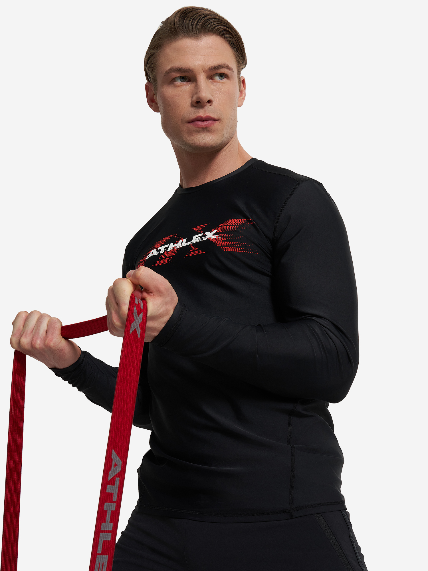 

Лонгслив мужской Athlex, Черный