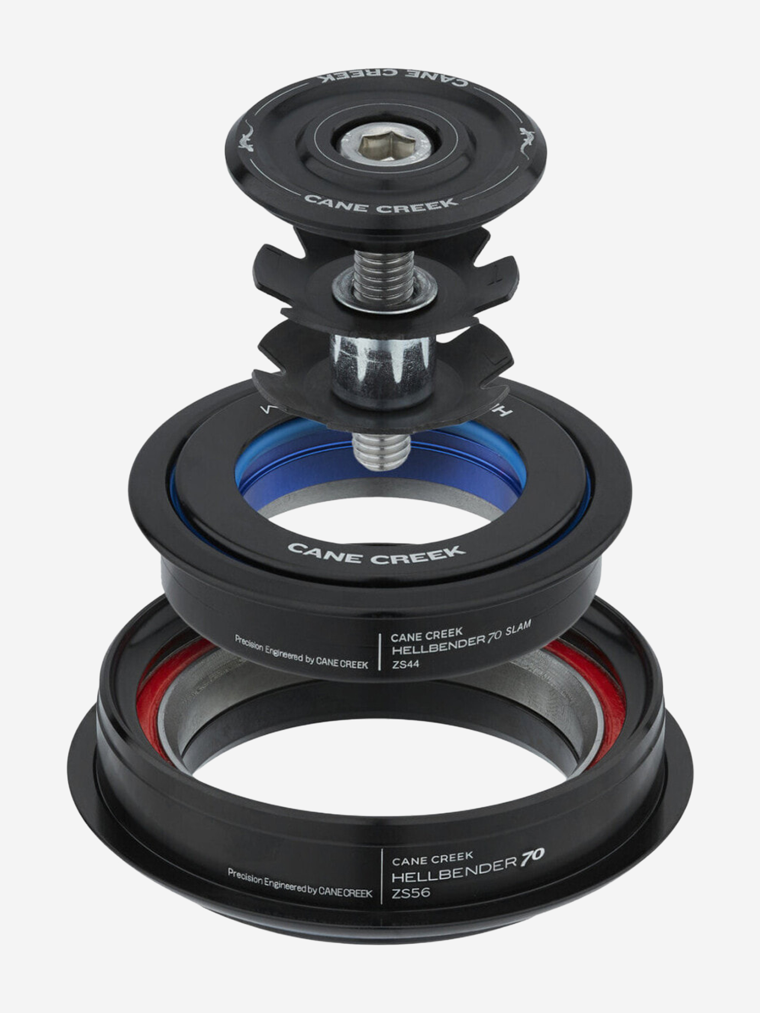 Изображение товара Рулевая колонка Cane Creek Hellbender 70 Slam ZS44/28.6 - ZS56/40 Headset Изображение товара Рулевая колонка Cane Creek Hellbender 70 Slam ZS44/28.6 - ZS56/40 Headset