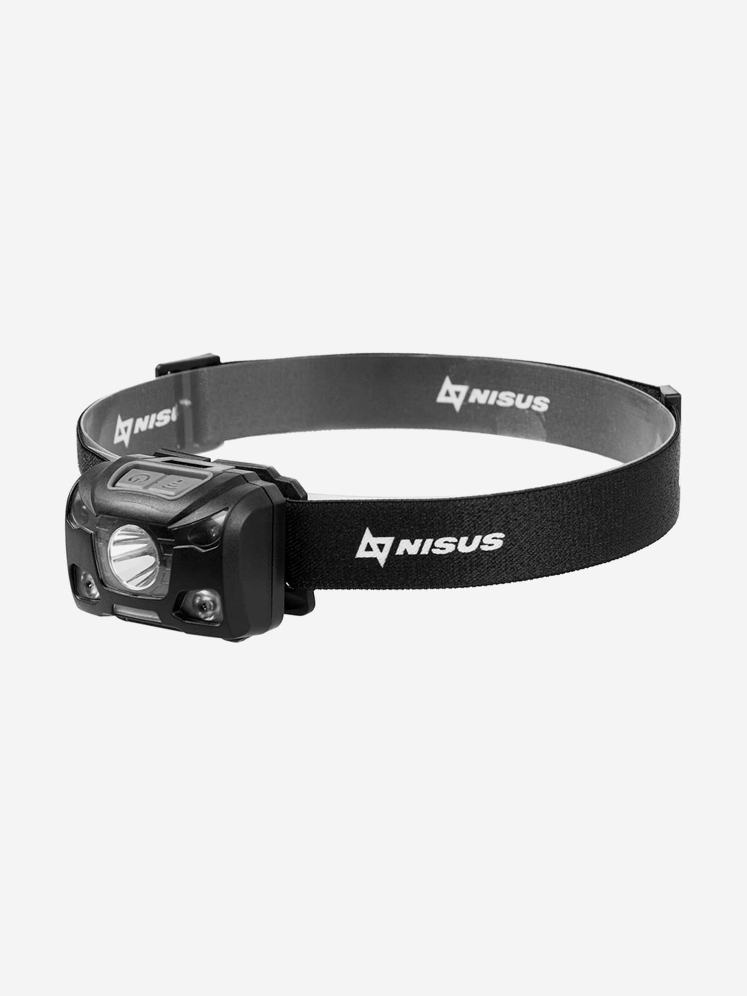 Изображение товара Налобный фонарь Nisus Pro N-HL78 - 250 люмен, USB зарядка, влагозащита