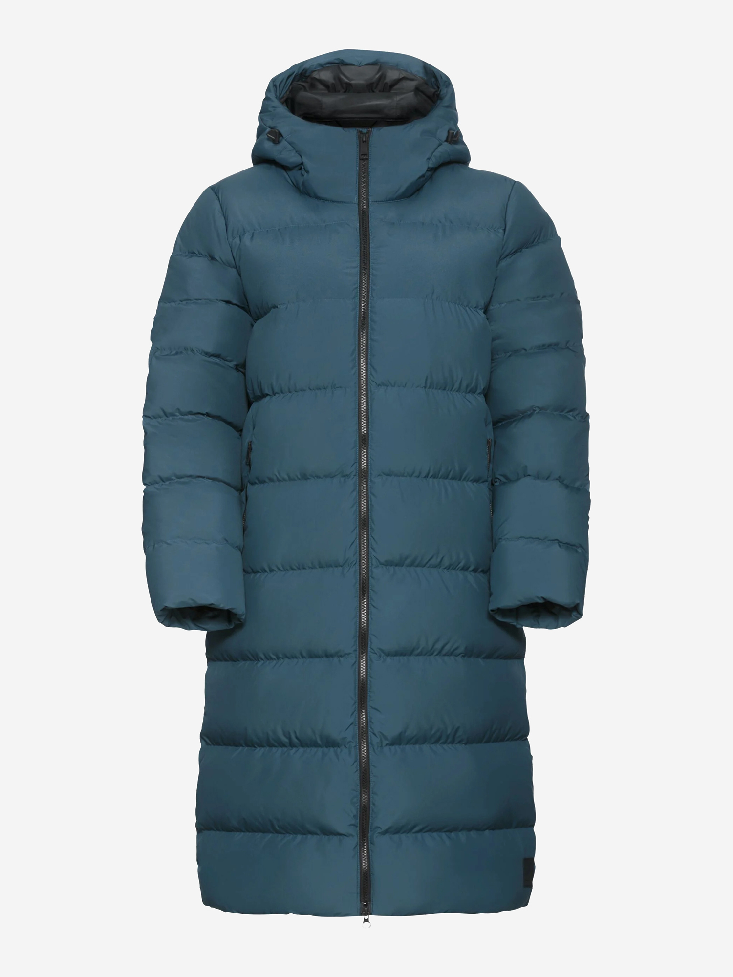 Пальто пуховое женское Jack Wolfskin Frozen Palace, Серый