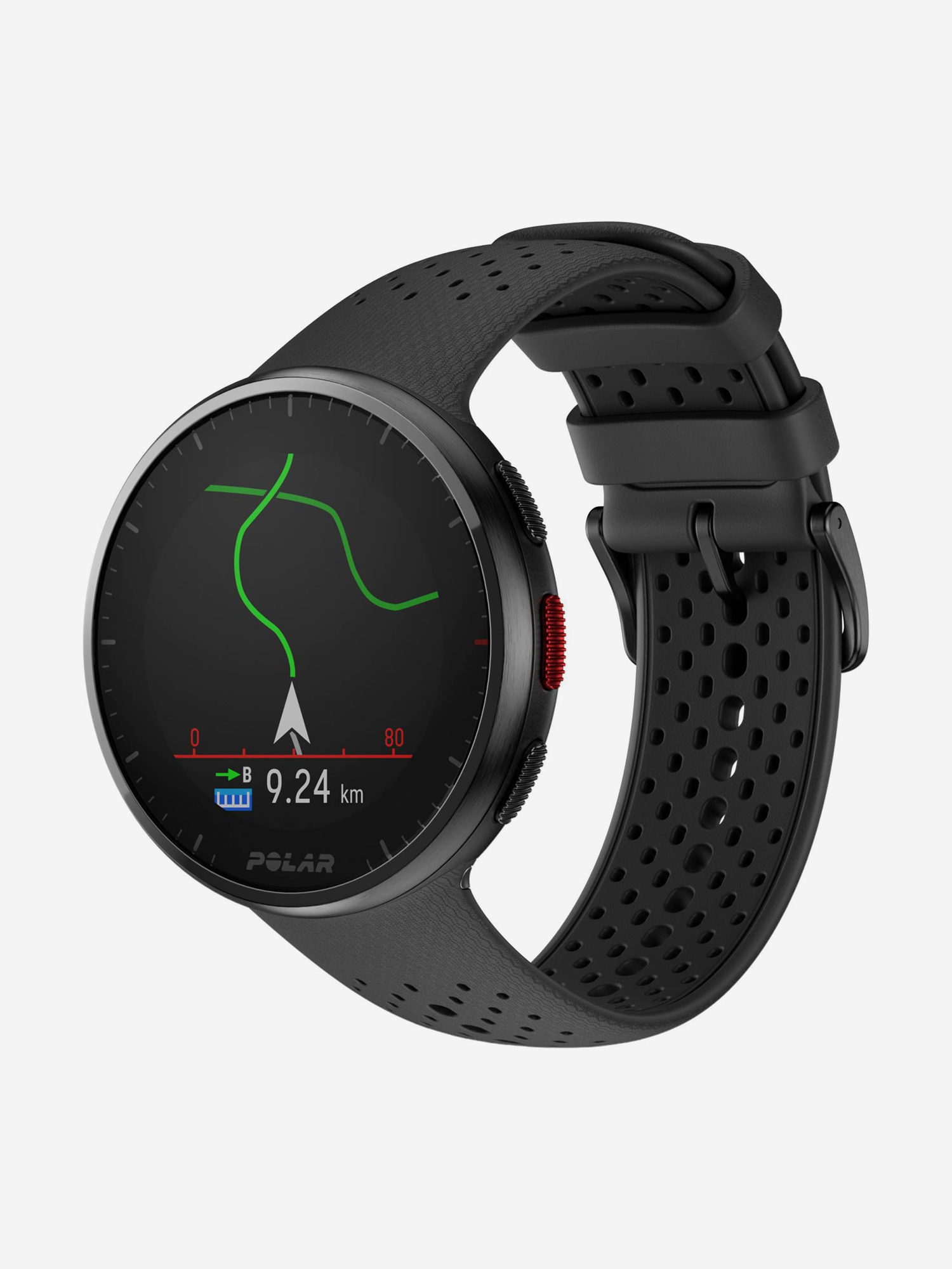 Изображение товара Умные часы Polar Pacer Pro 45mm Carbon Gray спортивные часы для фитнеса и бега