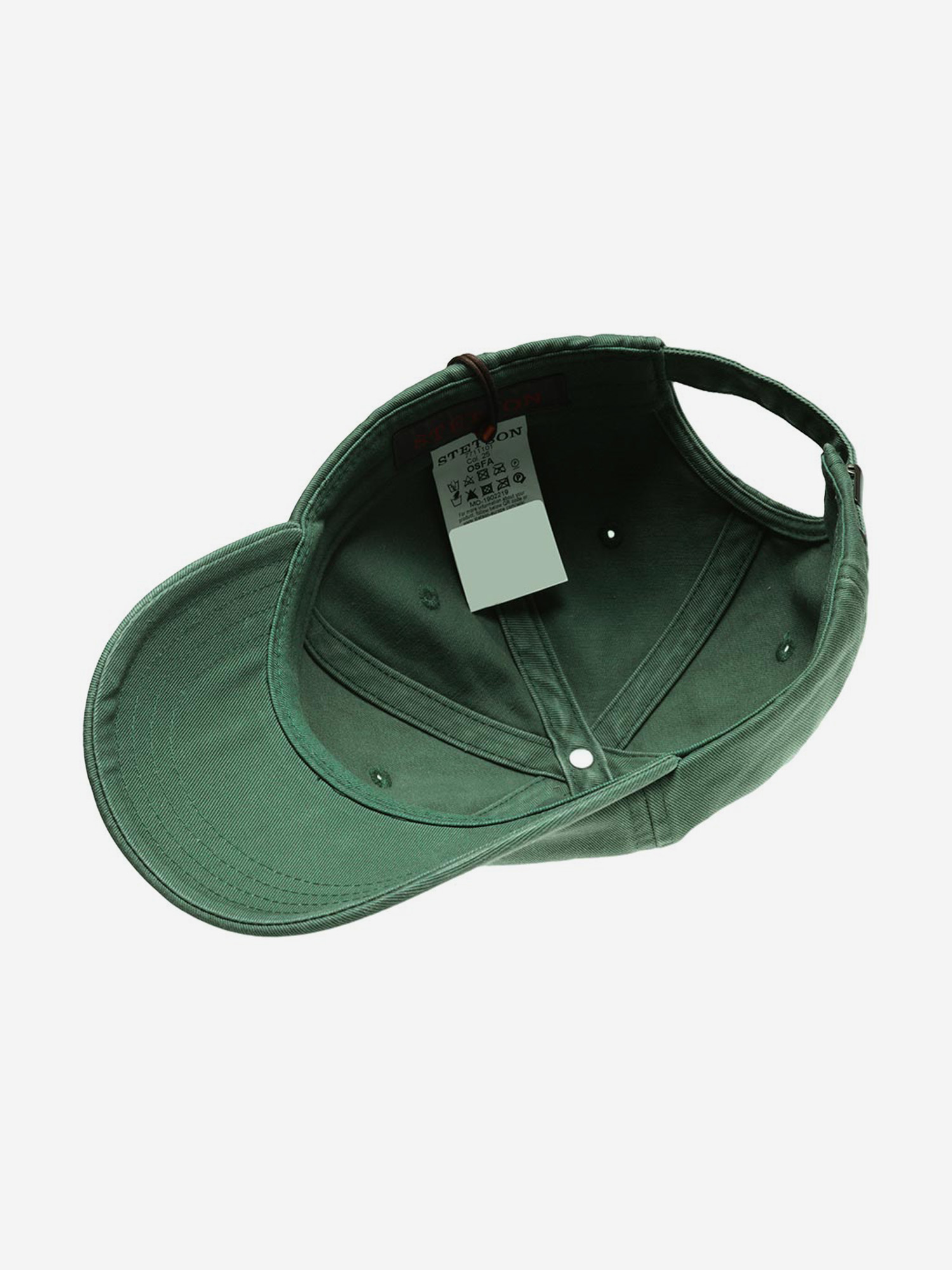 Бейсболка STETSON 7711101 BASEBALL CAP COTTON (зеленый), Зеленый 02-214XDOXS9Z-11, размер Без размера - фото 4