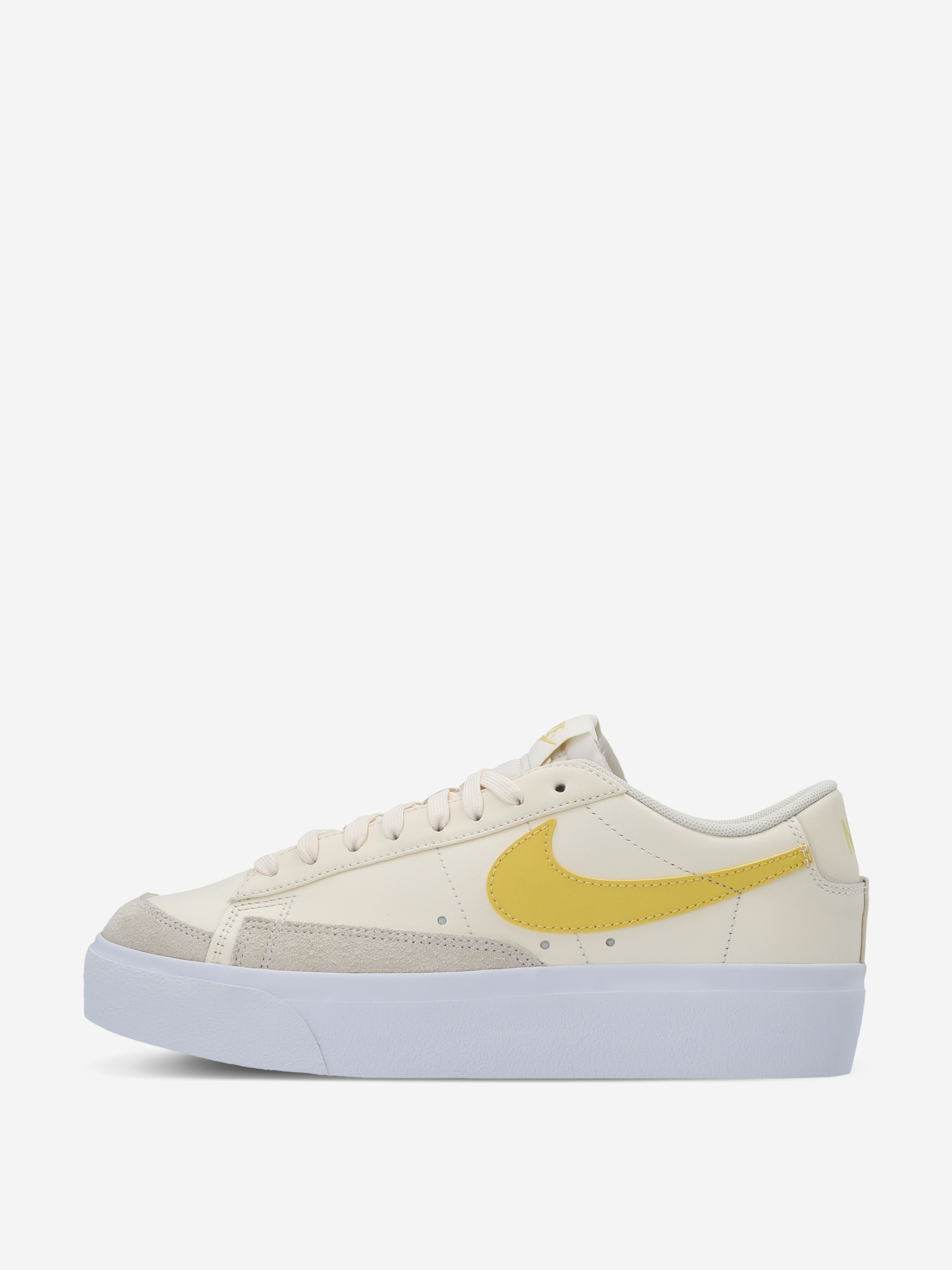 Кеды женские Nike Blazer Low Platform, Бежевый DJ0292N06-113, размер 37.5 - фото 2