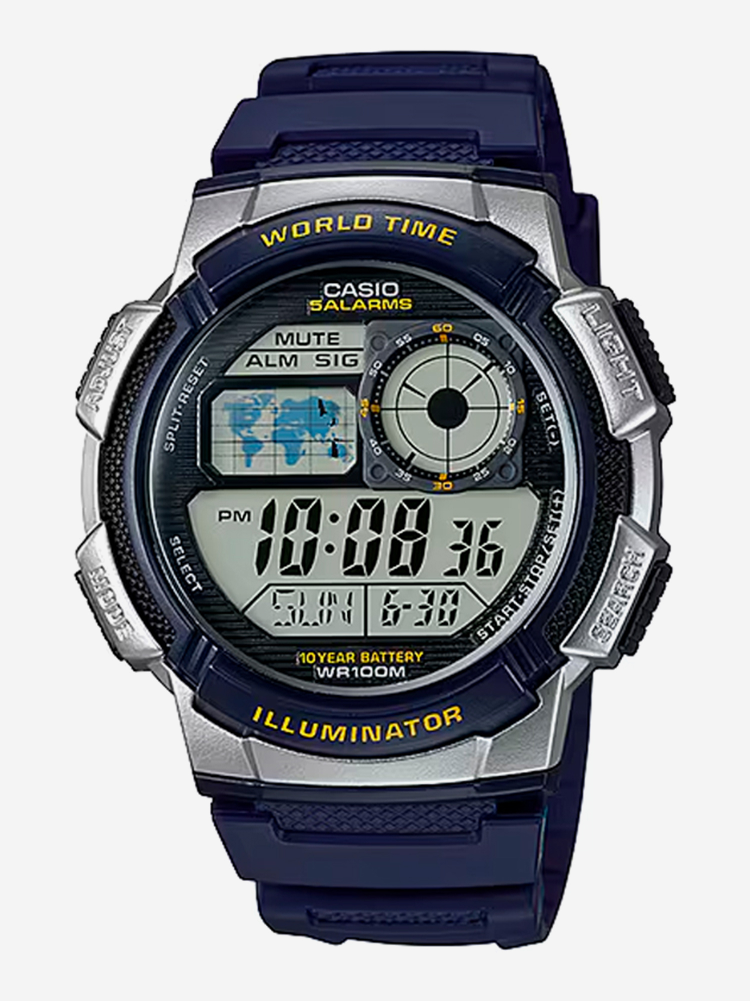 Изображение товара Спортивные часы CASIO AE-1000W-2A Унисекс для активного отдыха и спорта