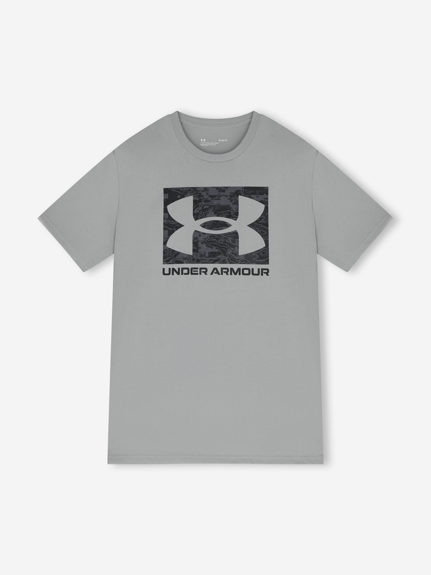 Футболка Under Armour Camo Boxed Logo, серый, арт. 1361673U0F-069