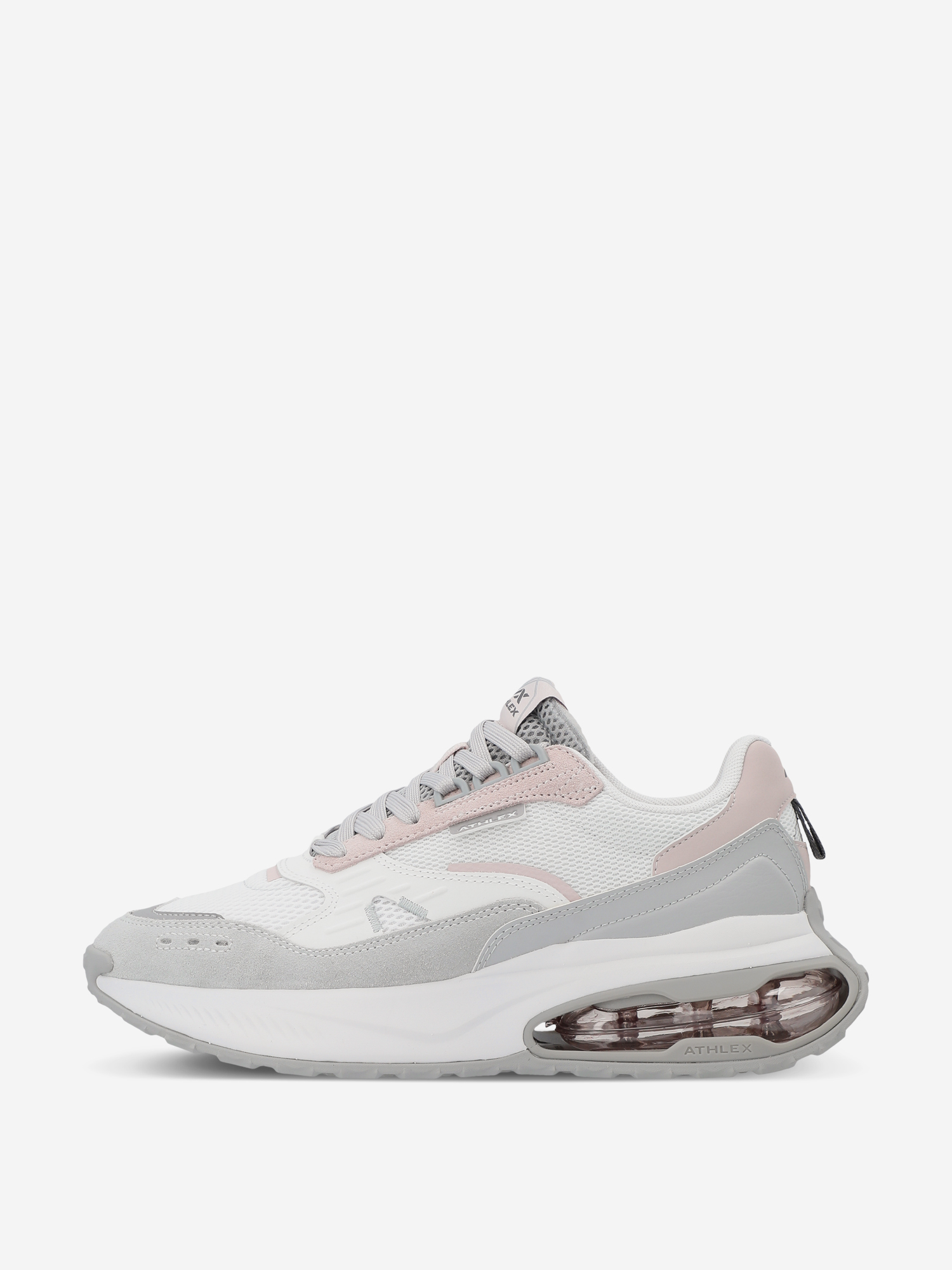 Изображение товара Женские кроссовки Athlex Spacer Retro Белый розовый летние спортивные стильные