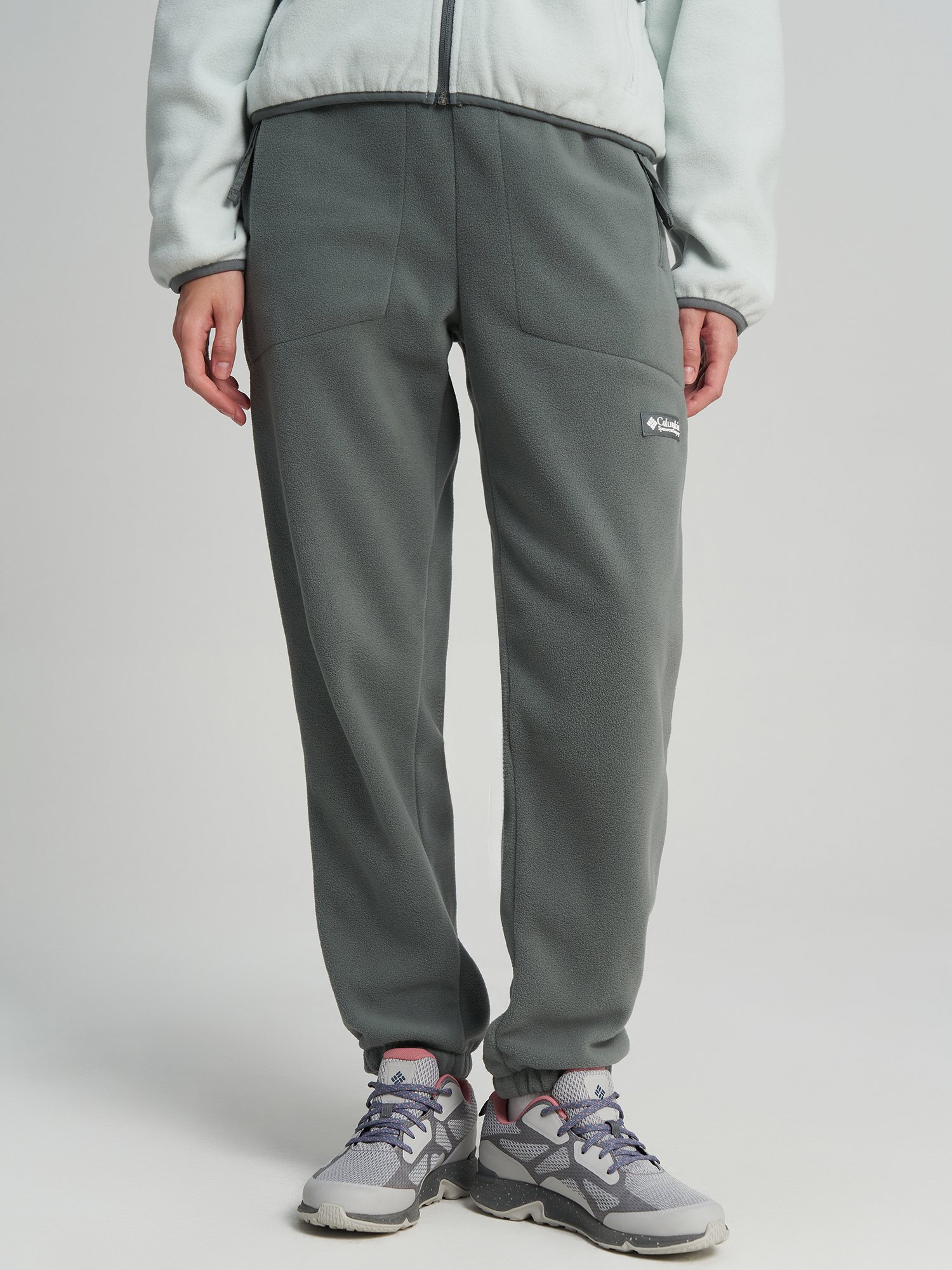 Брюки флисовые женские Columbia Sequoia Grove Fleece Pant, Серый
