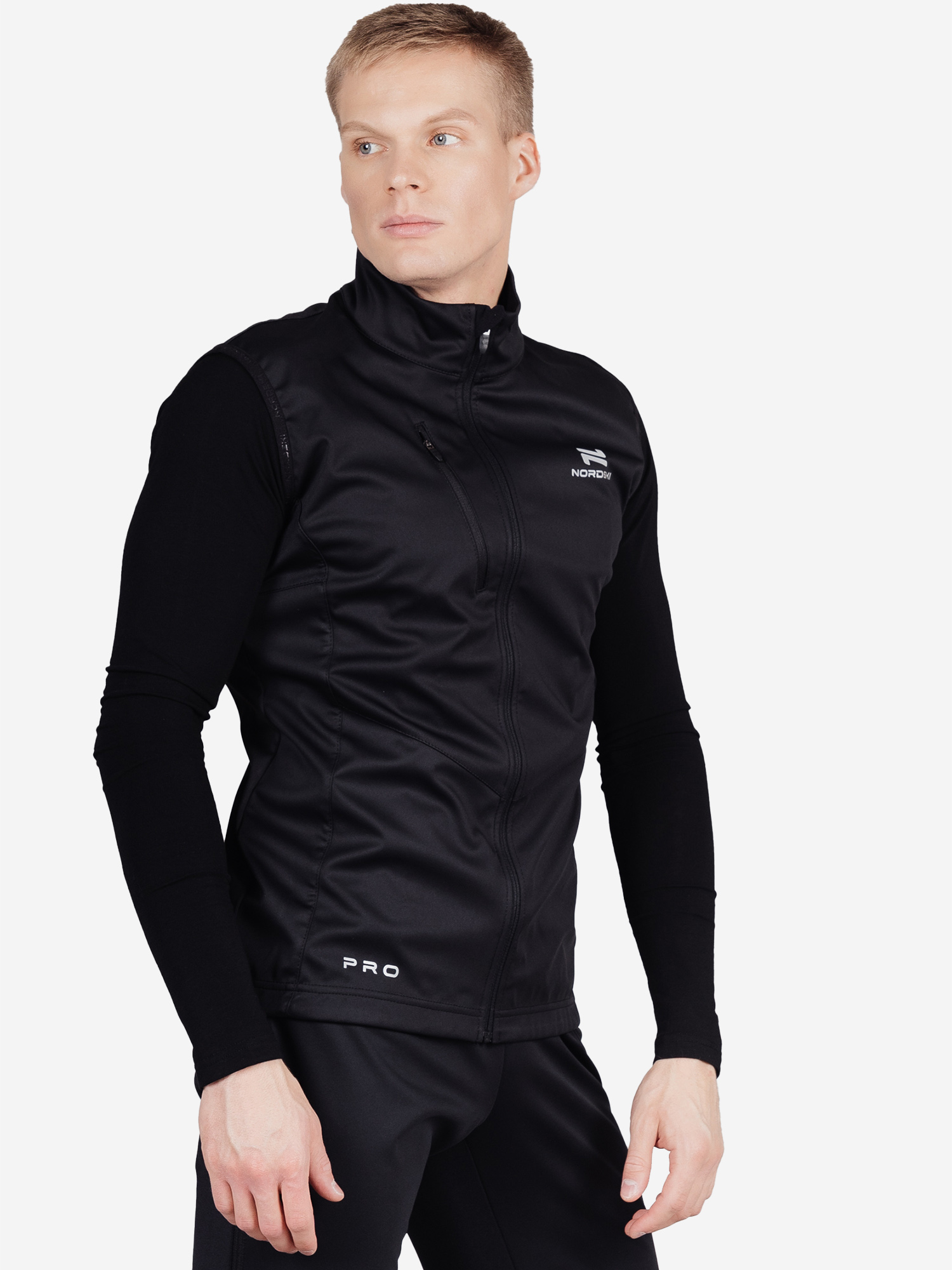 

Жилет тренировочный Nordski Pro, Черный