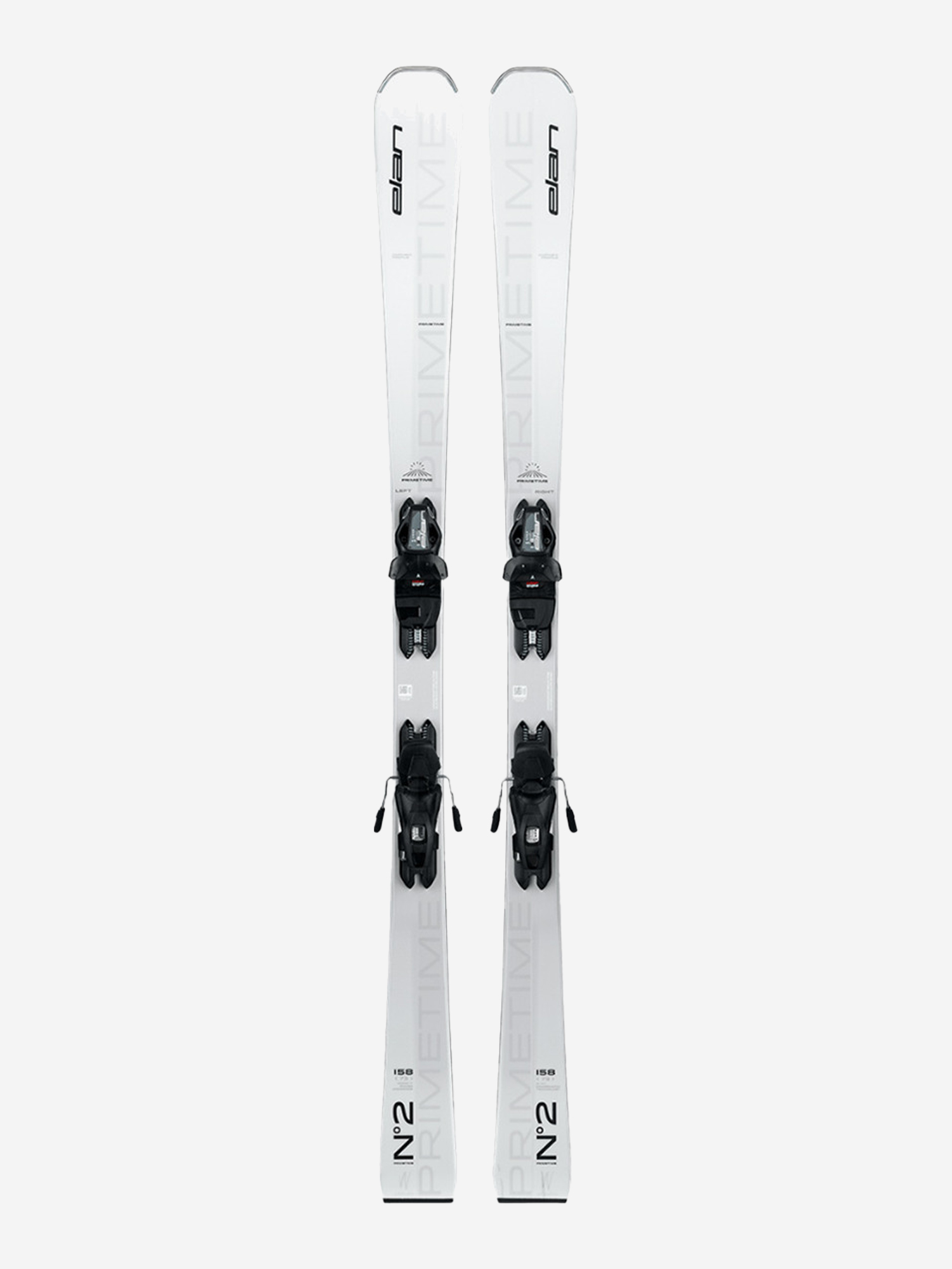  Спортмастер Горные лыжи с креплениями Elan Primetime N°2 White W PS + EL 9.0 GW Shift 23/24, Белый