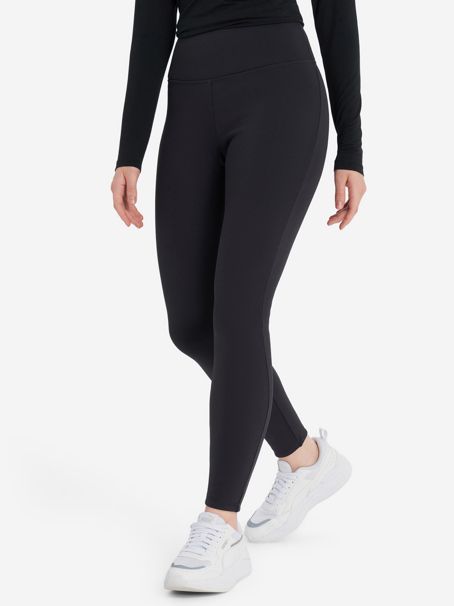 Легинсы утепленные женские Sensana, черный, арт. 137167s7w-99