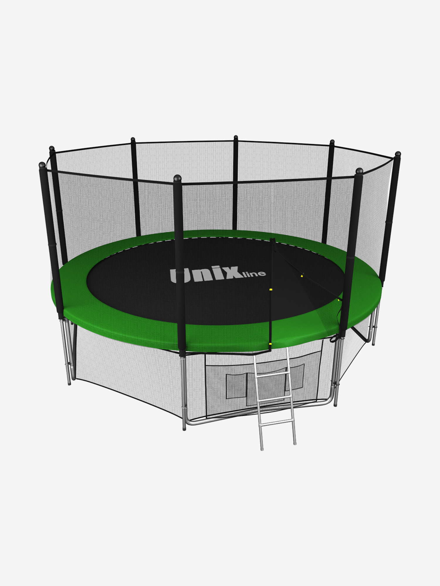 

Батут UNIX Line Classic 14 ft (outside) Green, Зеленый