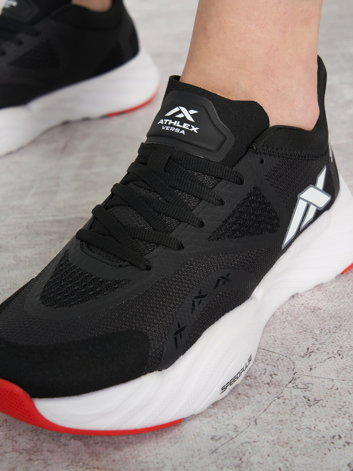 фото Кроссовки женские athlex versa, черный