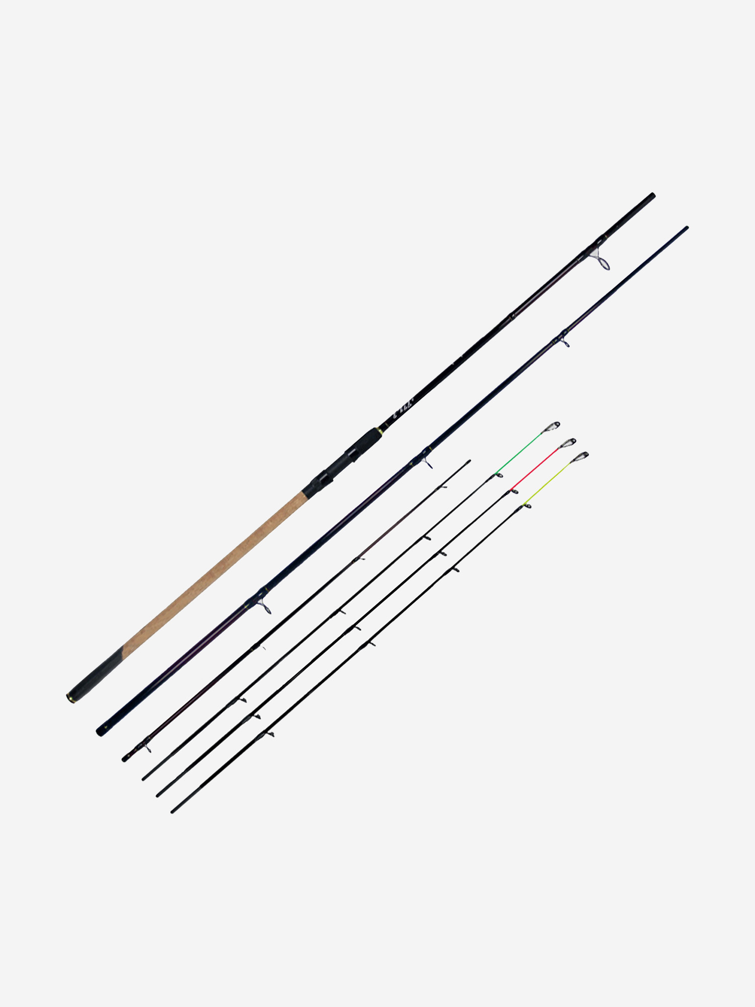 

Удилище фидер (фидерное) Maximus INVADER 390XH 3.9 м 90/120/150 гр, Черный