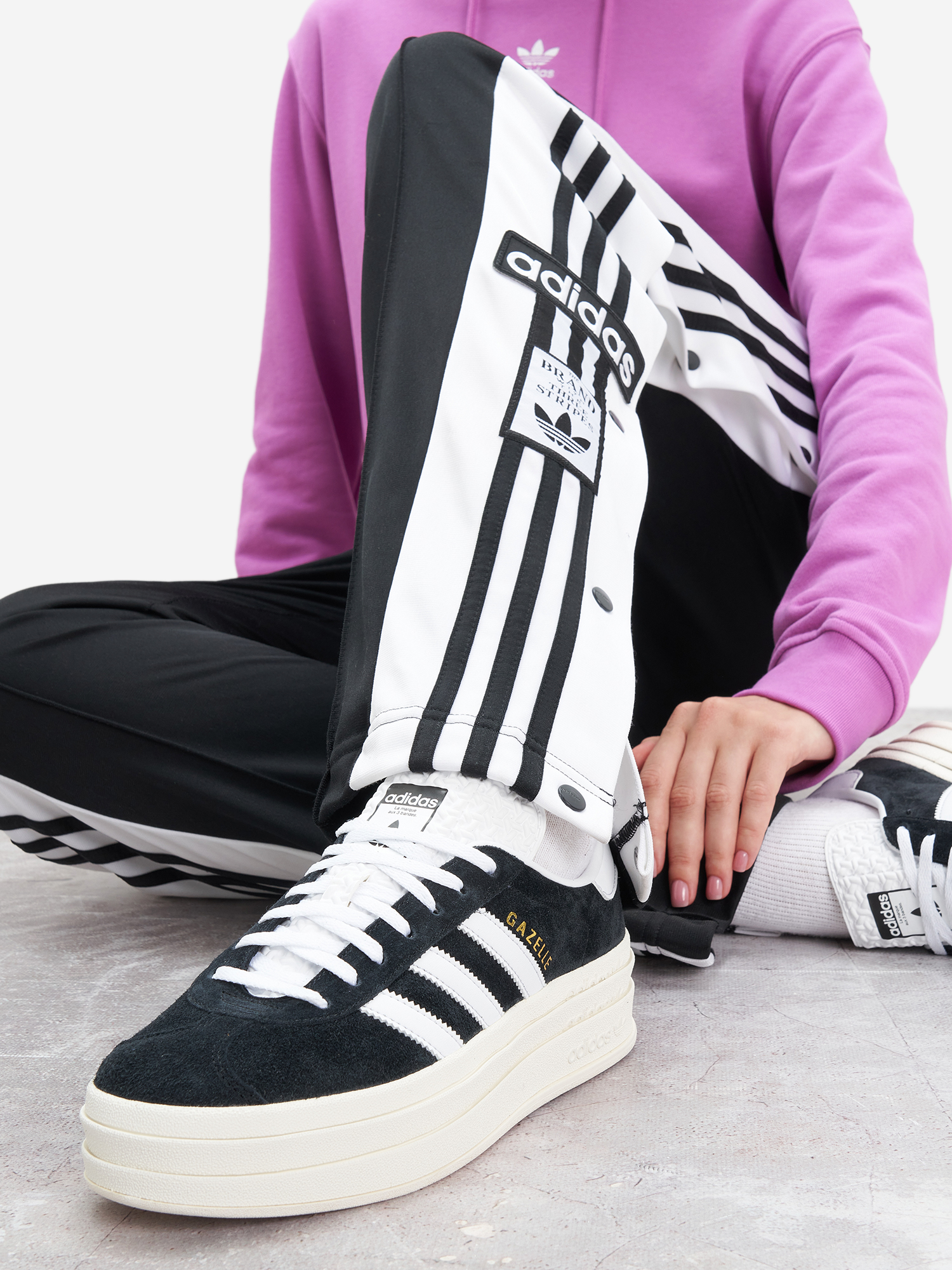 Кеды женские adidas Gazelle Bold, Черный