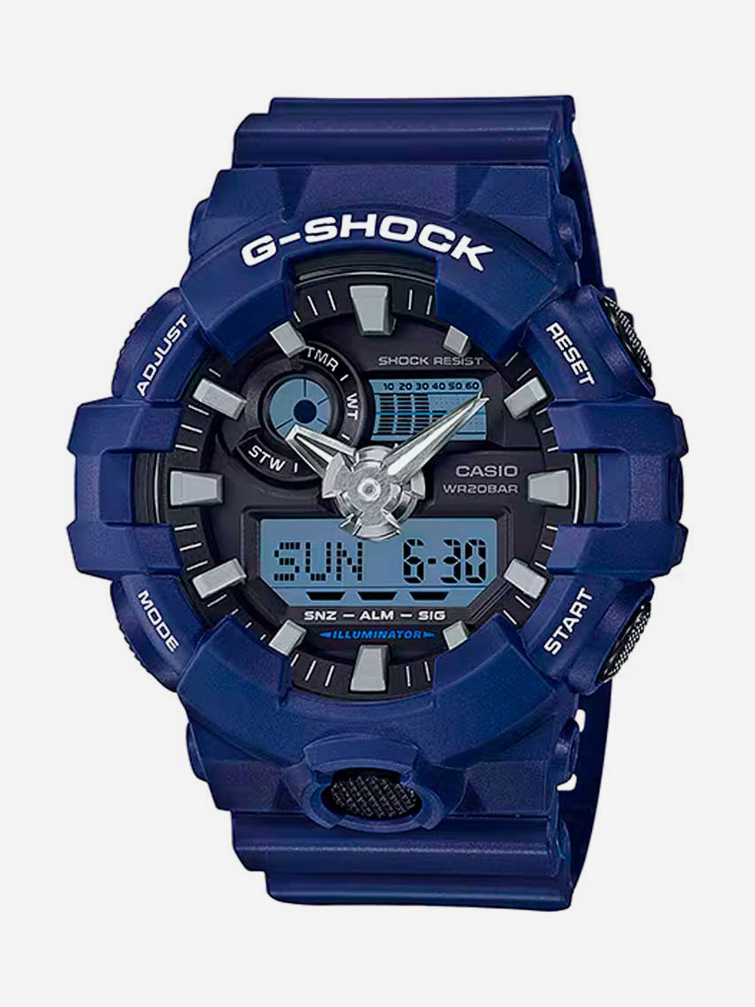 

Наручные часы Casio G-SHOCK GA-700-2A, Синий