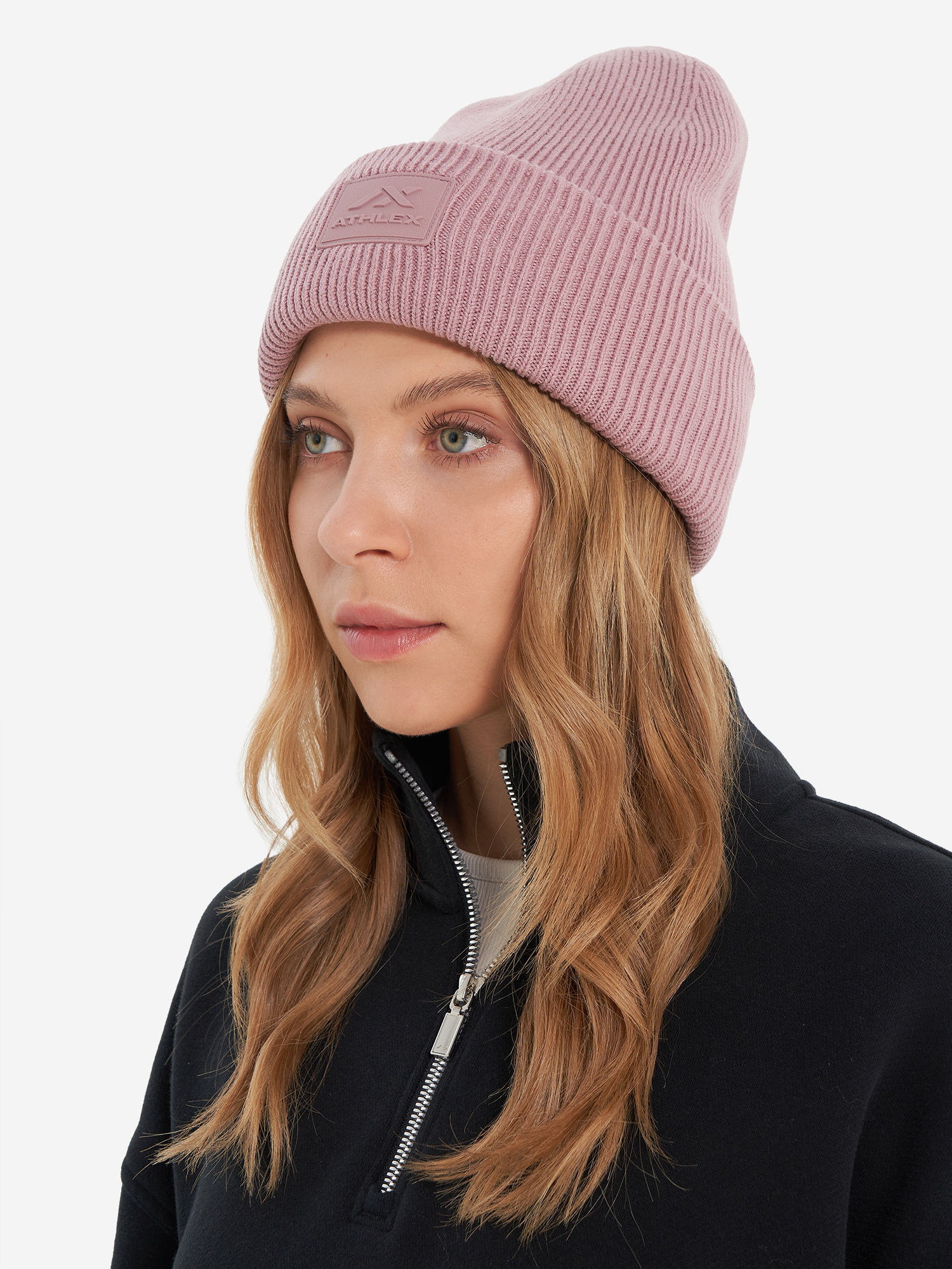 фото Шапка athlex, розовый