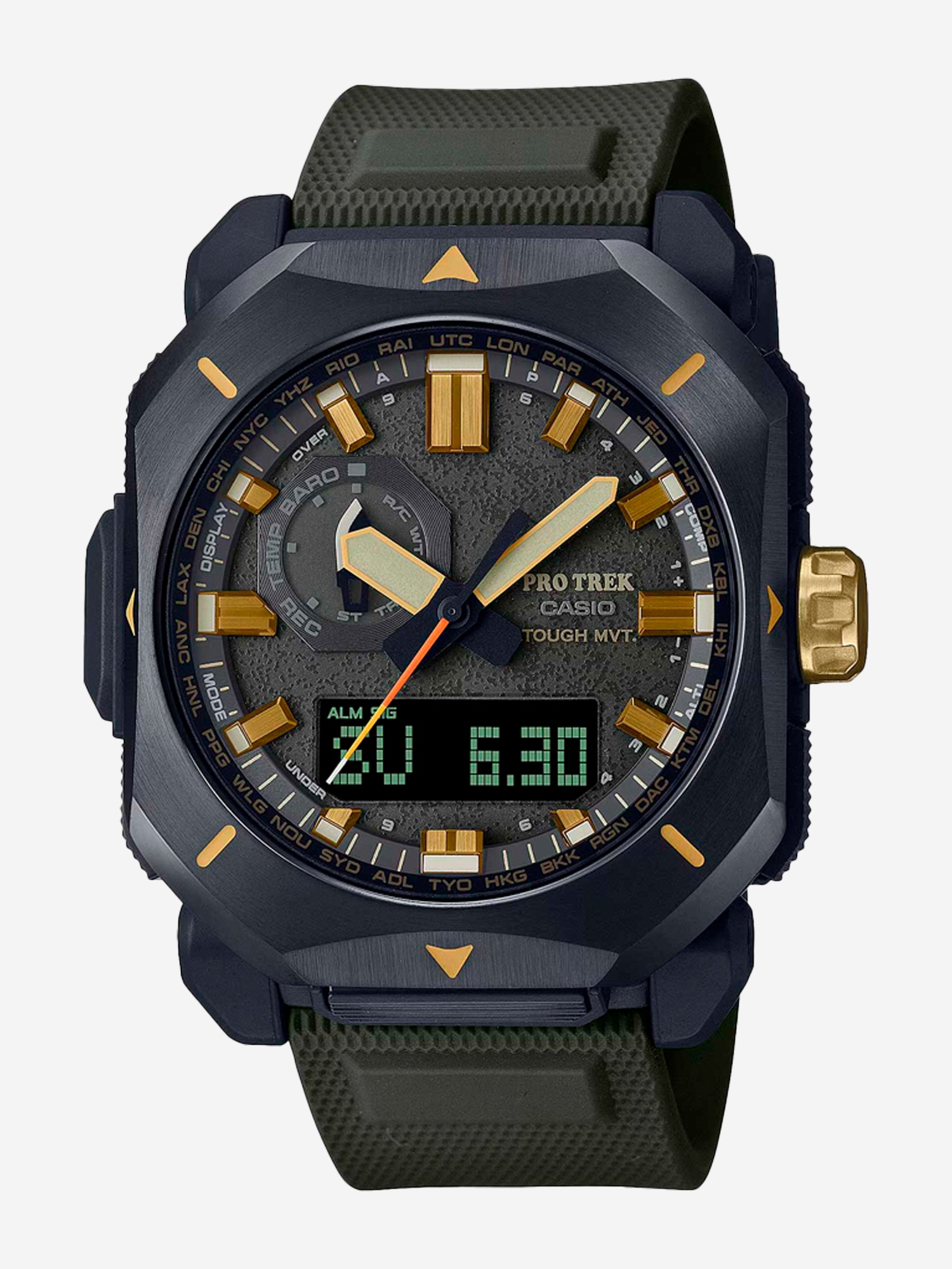 

Спортивные часы CASIO PRW-6900Y-3E, Зеленый