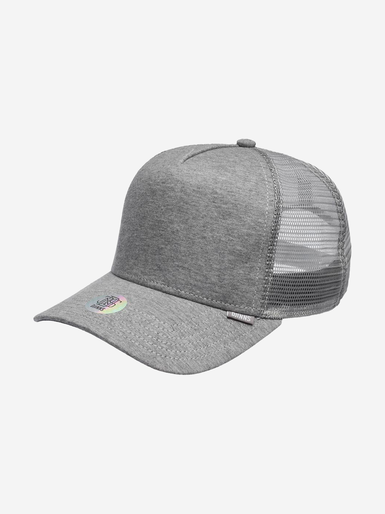 Изображение товара Бейсболка с сеточкой DJINNS HFT Cut & Sew серого цвета