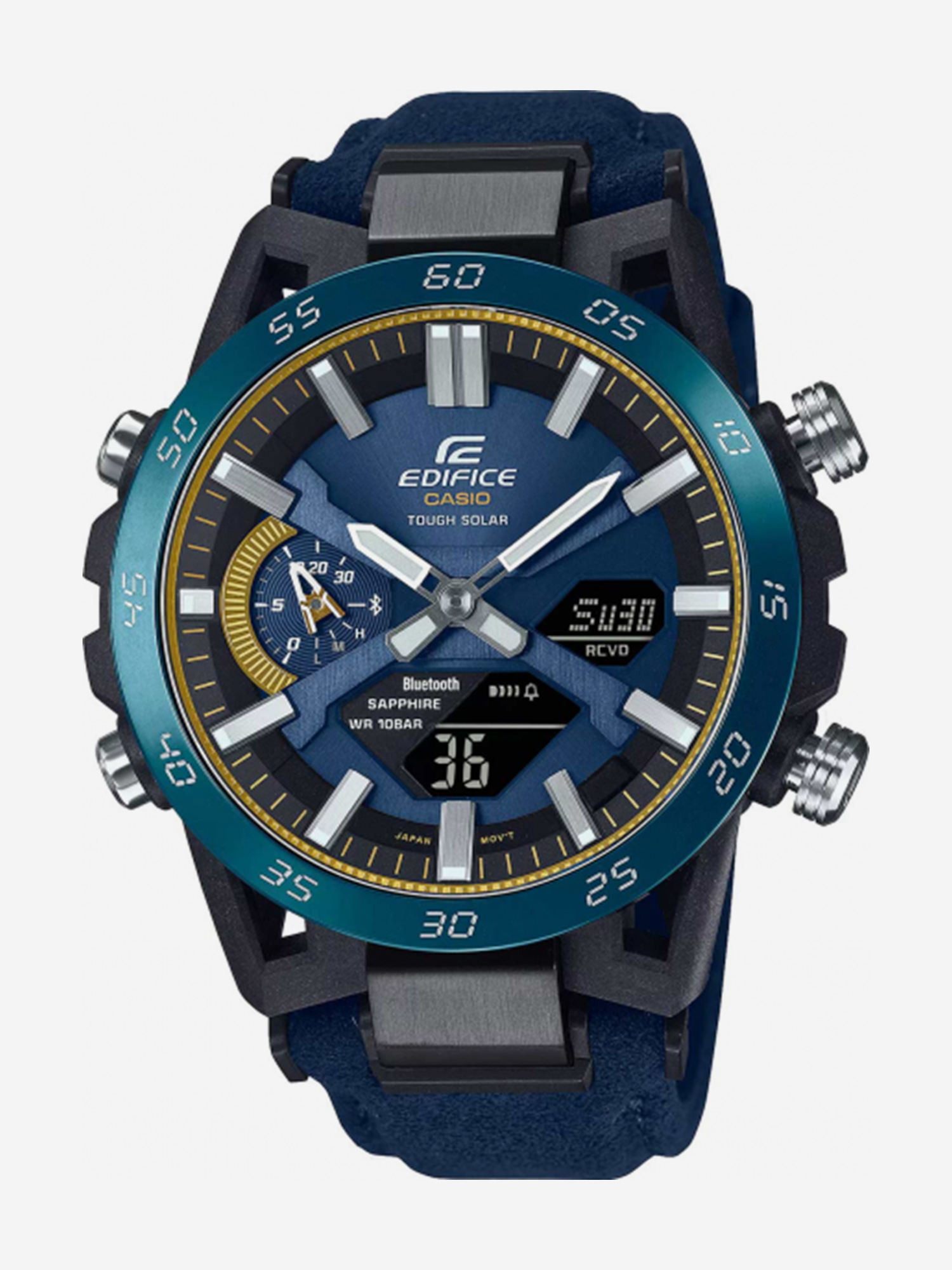 

Спортивные часы Casio ECB-2000SS-2A, Синий