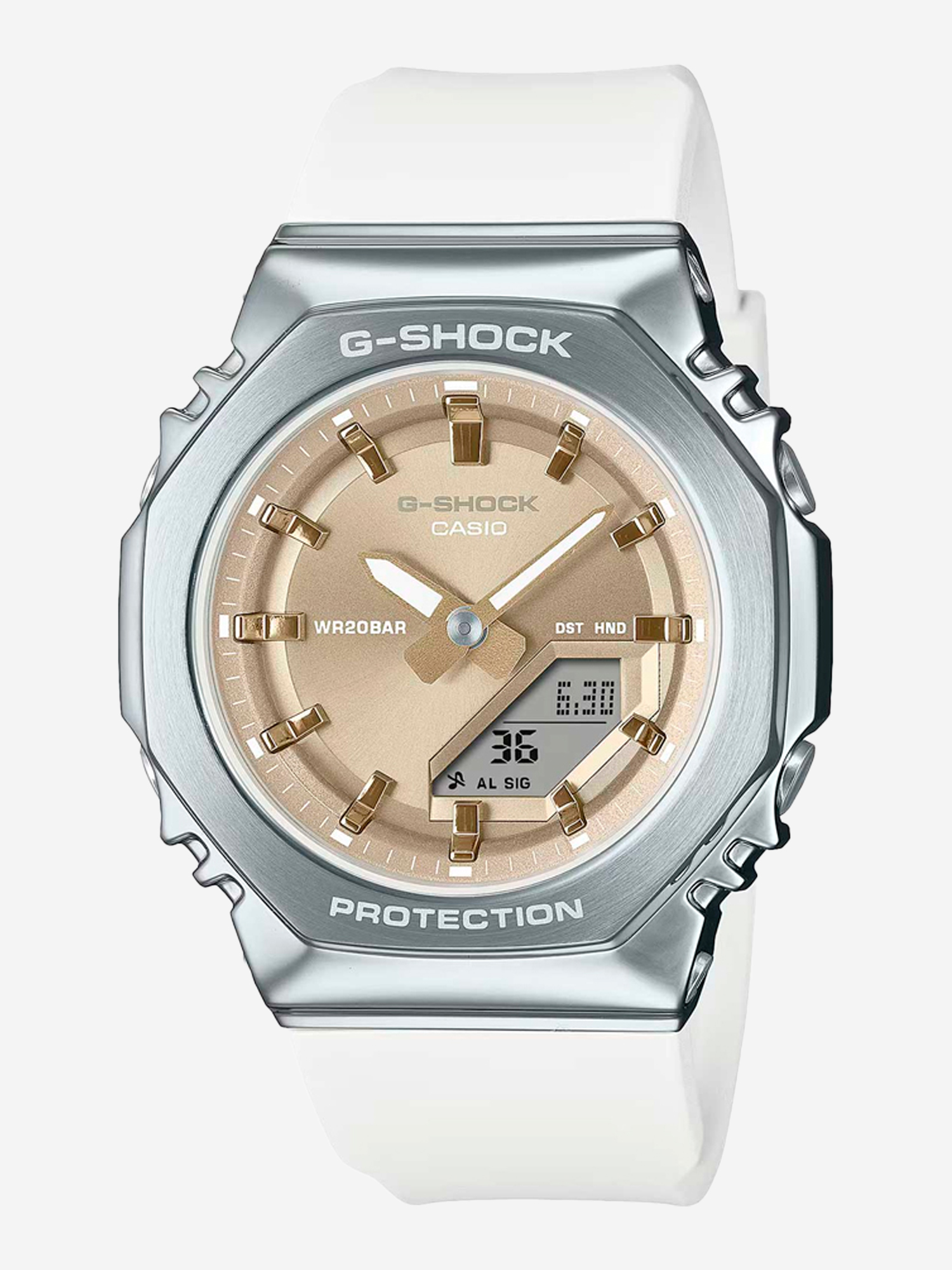 

Спортивные часы CASIO GM-S2110-7A9, Белый