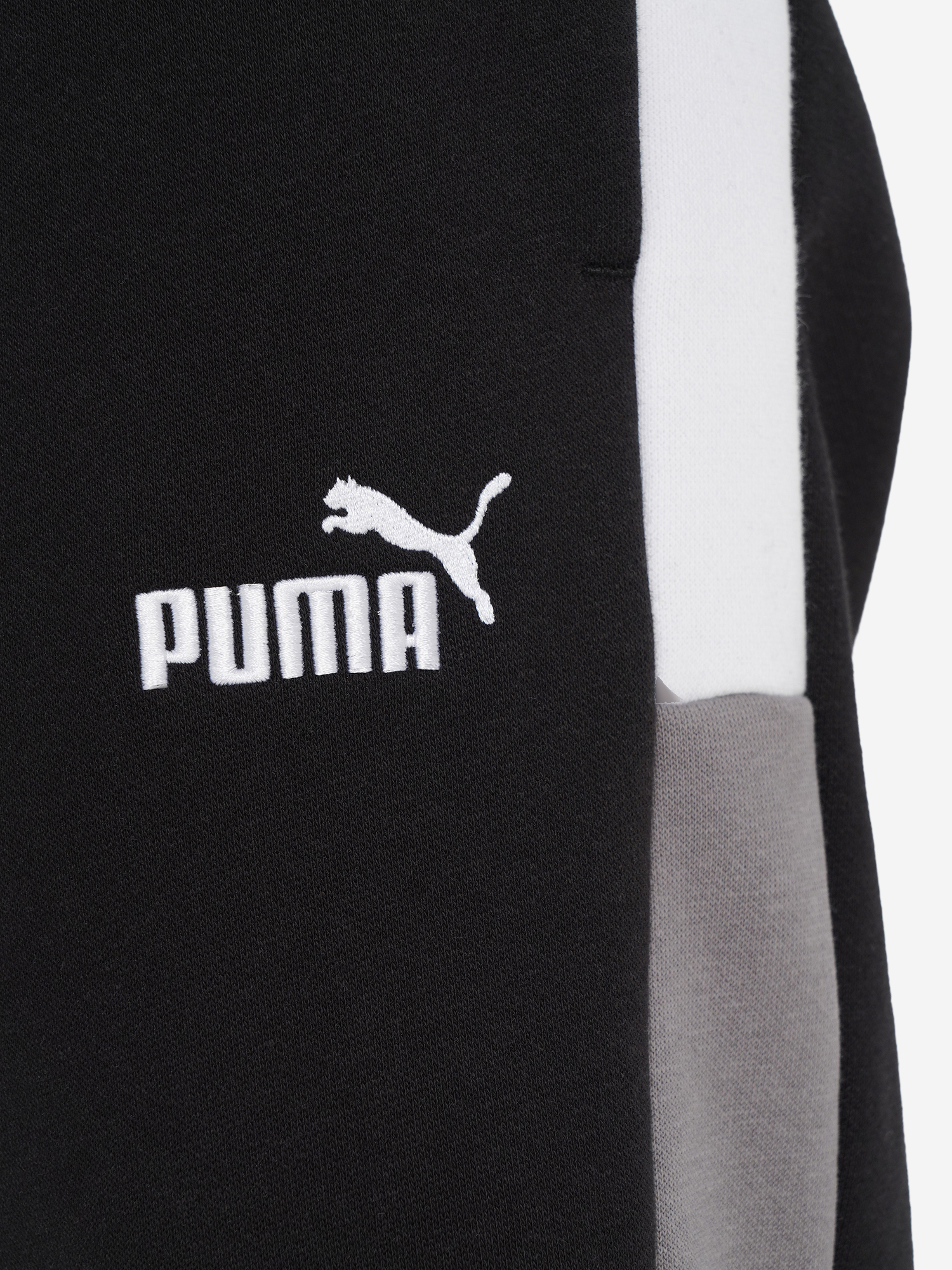 фото Брюки для мальчиков puma ess block, черный