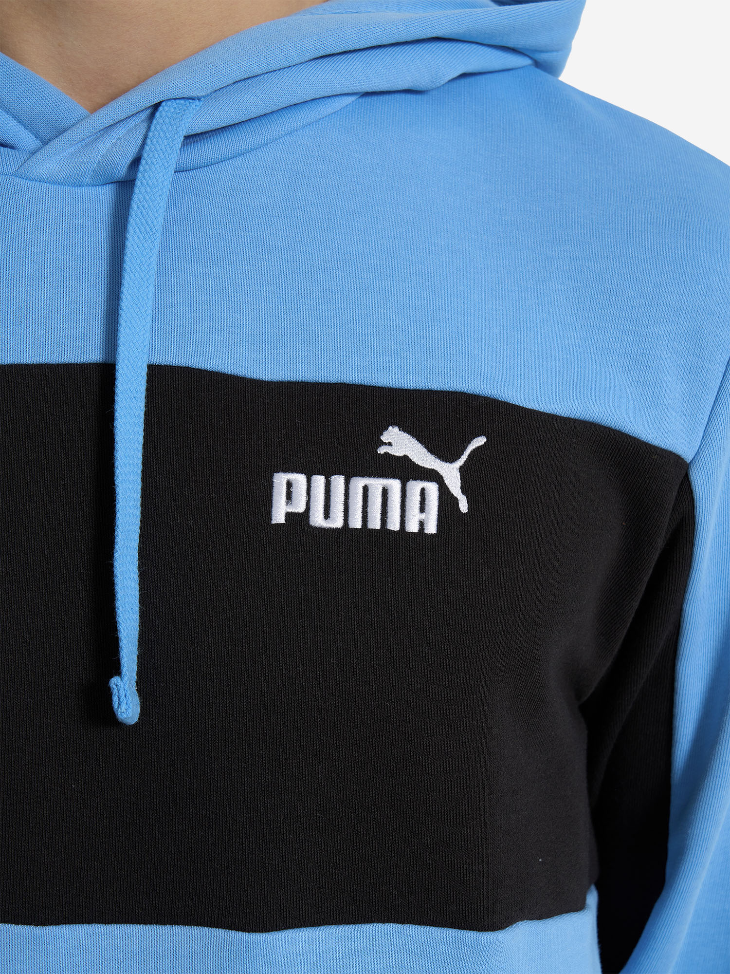 фото Худи мужское puma, голубой