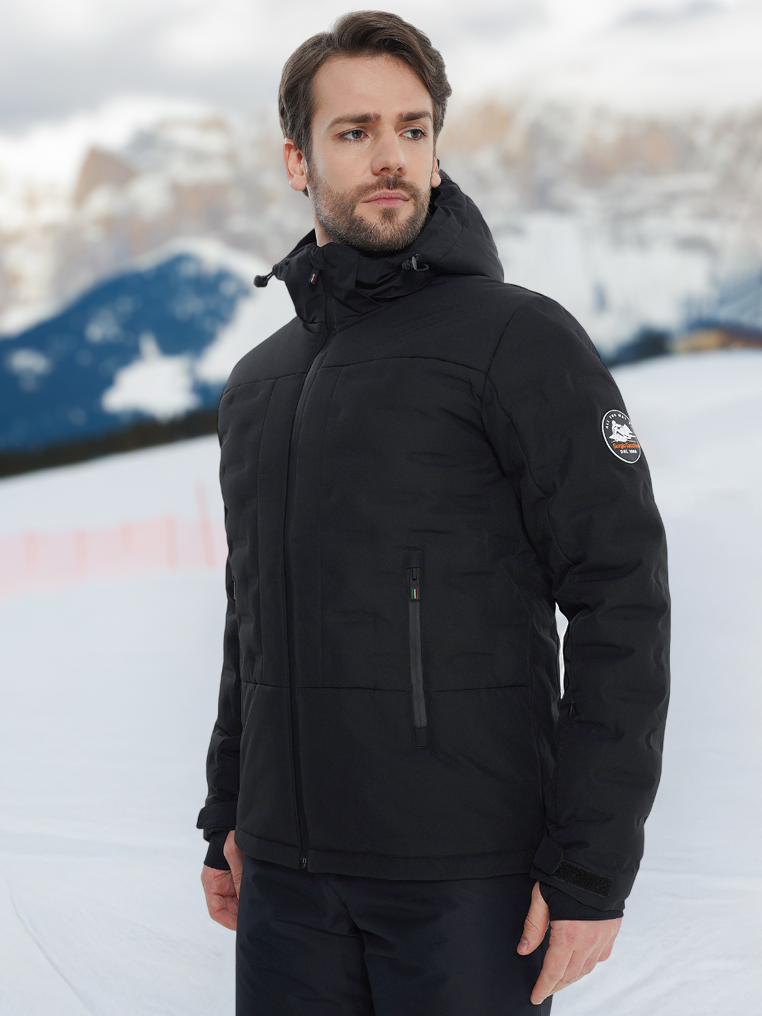 Куртка утепленная SERGIO TACCHINI Viking, черный, арт. 29132