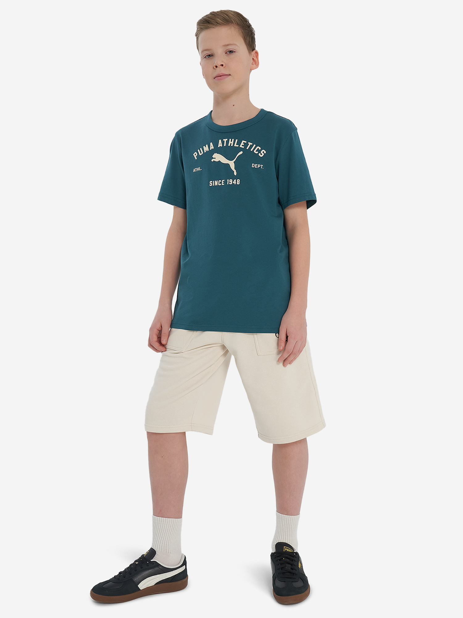 Футболка для мальчиков PUMA Class, Синий 4