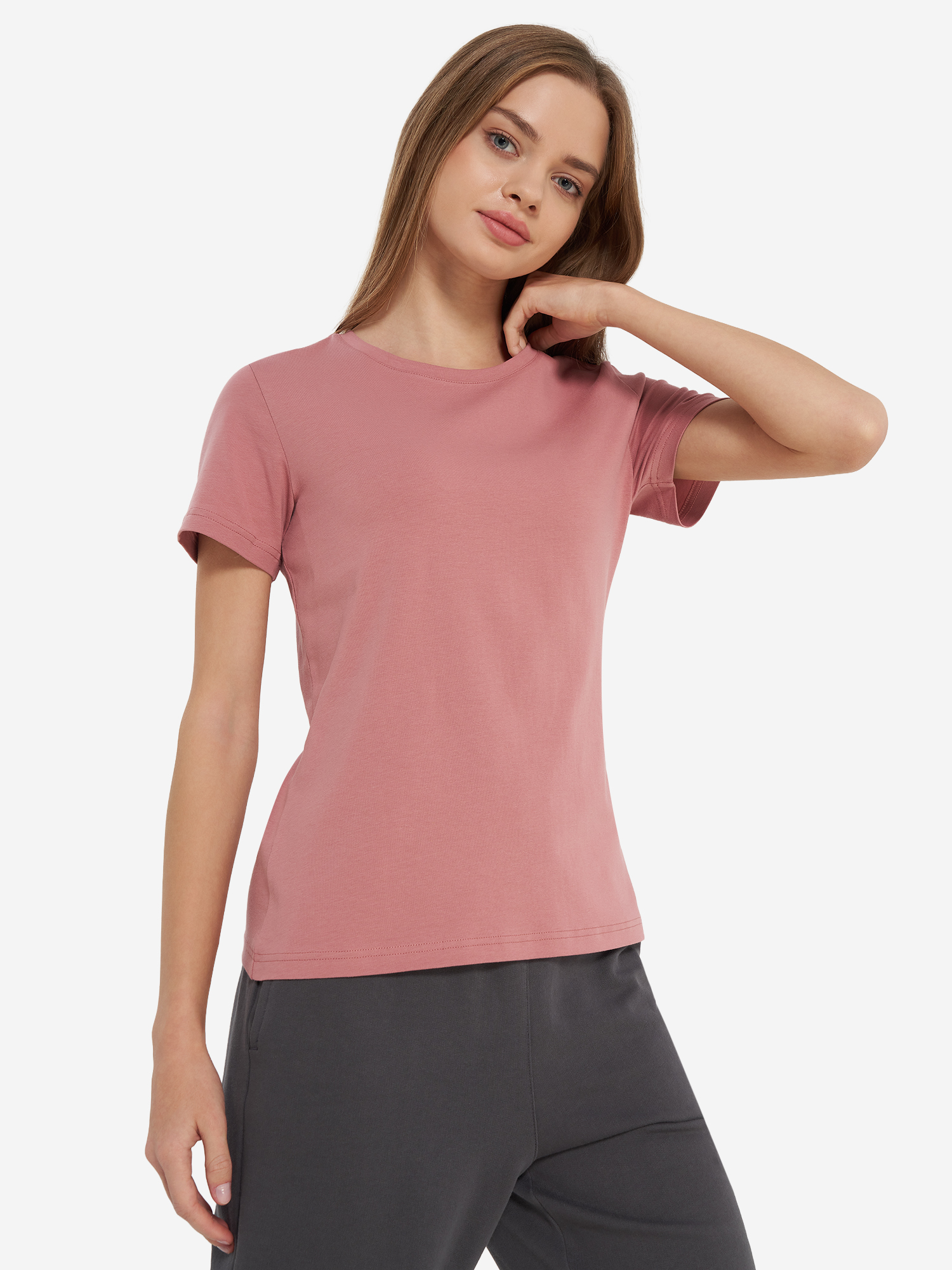 

Футболка женская GSD, Розовый