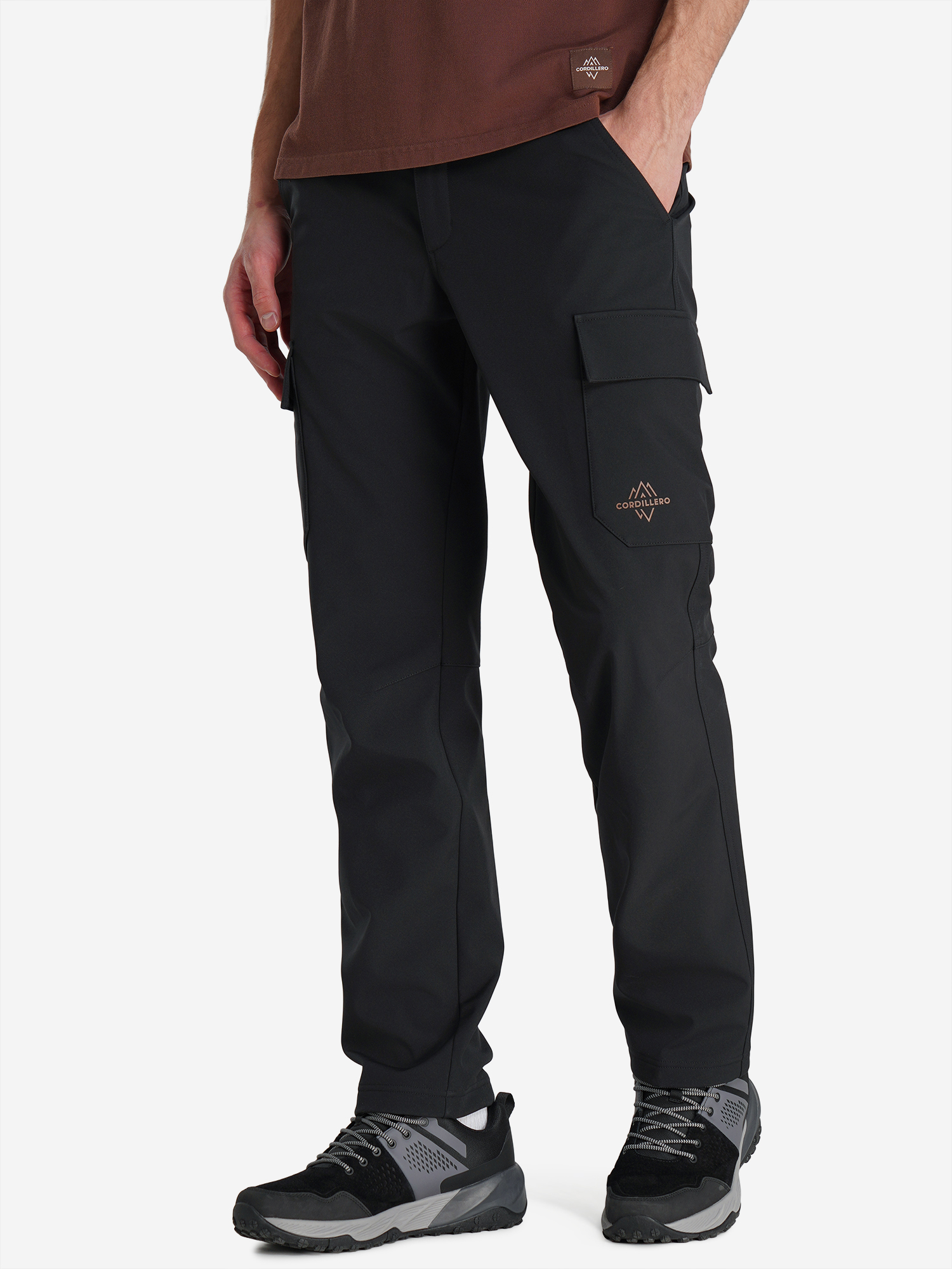 Брюки мужские Cordillero, черный, арт. 35327