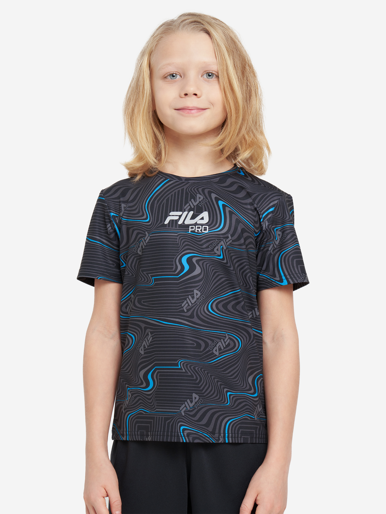 

Футболка для мальчиков FILA, Черный