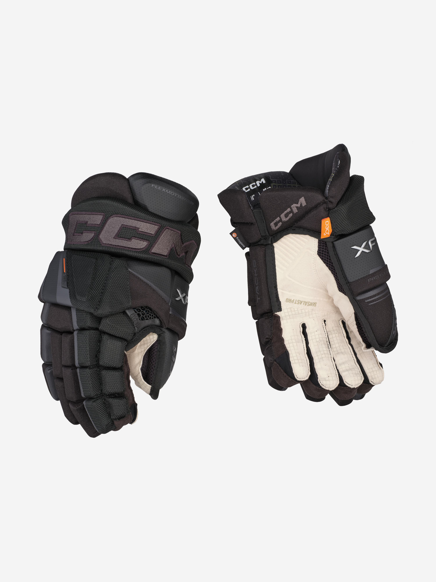 

Перчатки хоккейные CCM Tacks XF Pro SR, Черный